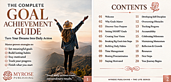 MyRose Publishing – The Complete Goal Achievement Guide (Digital Download) + Bonus