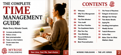 MyRose Publishing – The Complete Time Management Guide (Digital Download)