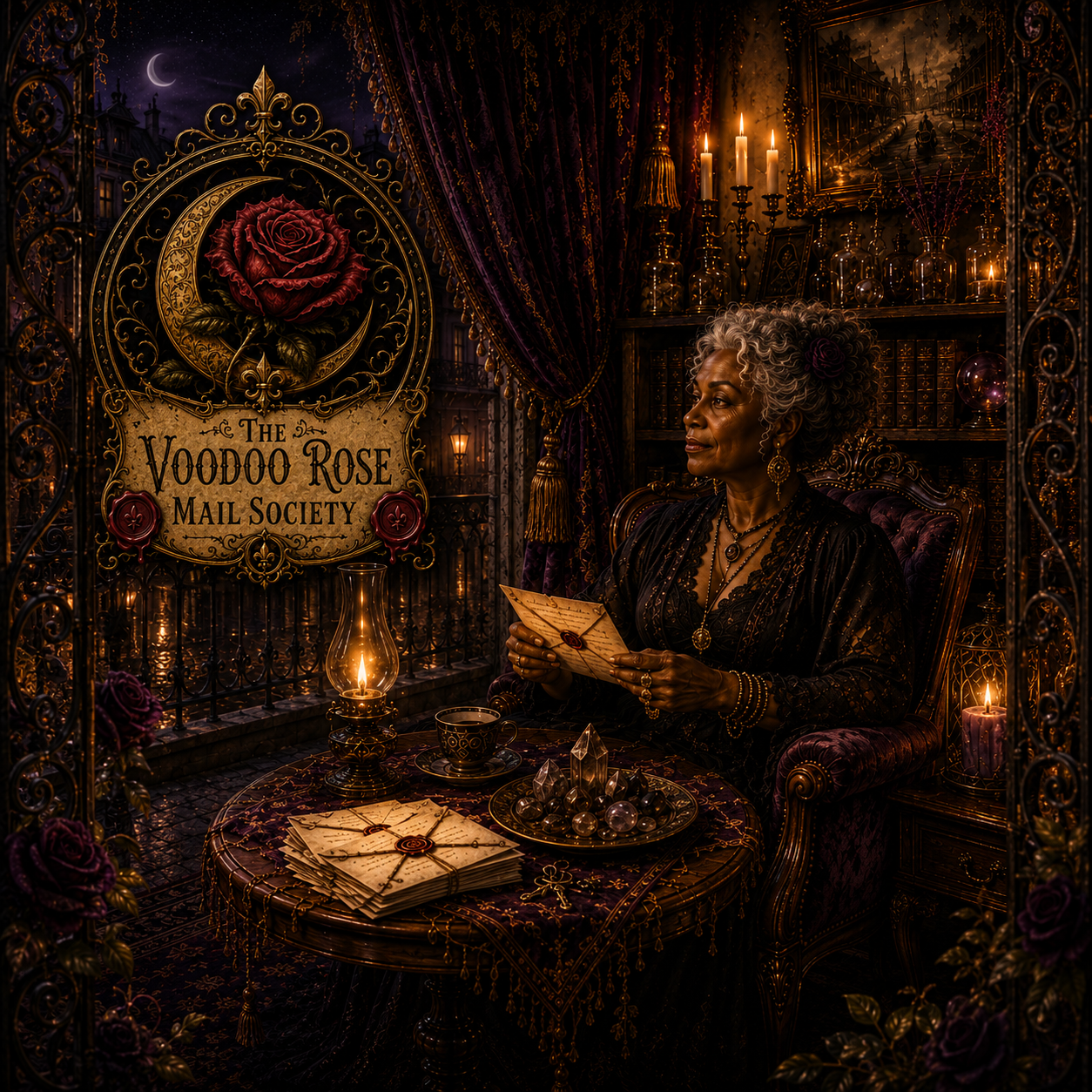 The Voodoo Rose Mail Society Monthly Mail Club — Premiere Edition (18+)