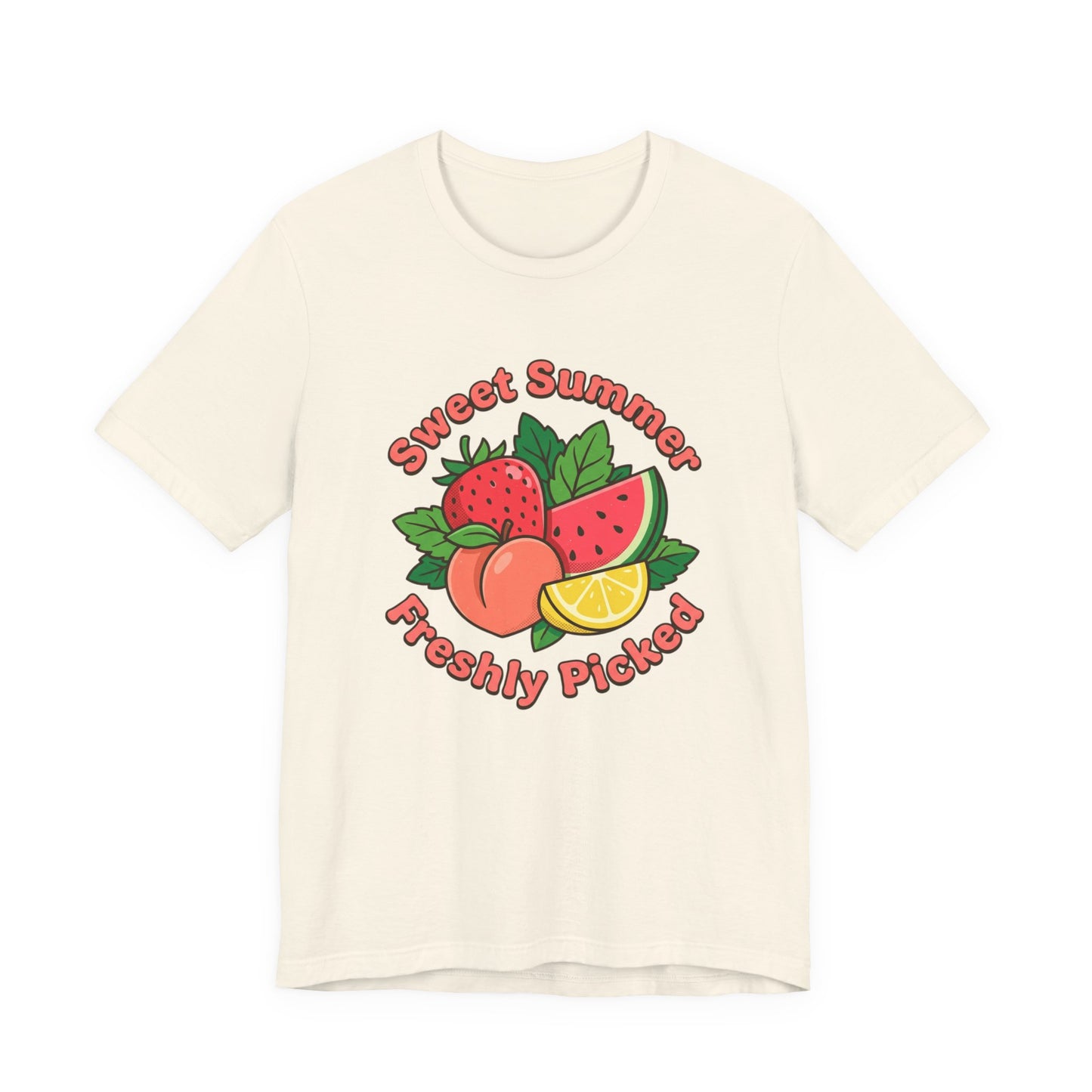 Sweet Summer Freshly Picked Jersey Short Sleeve Tee