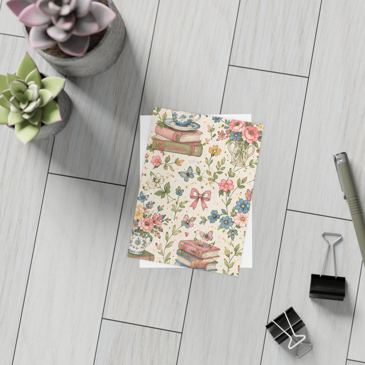 Bookish Blooms Bundles Postcard Bundles (envelopes not included)