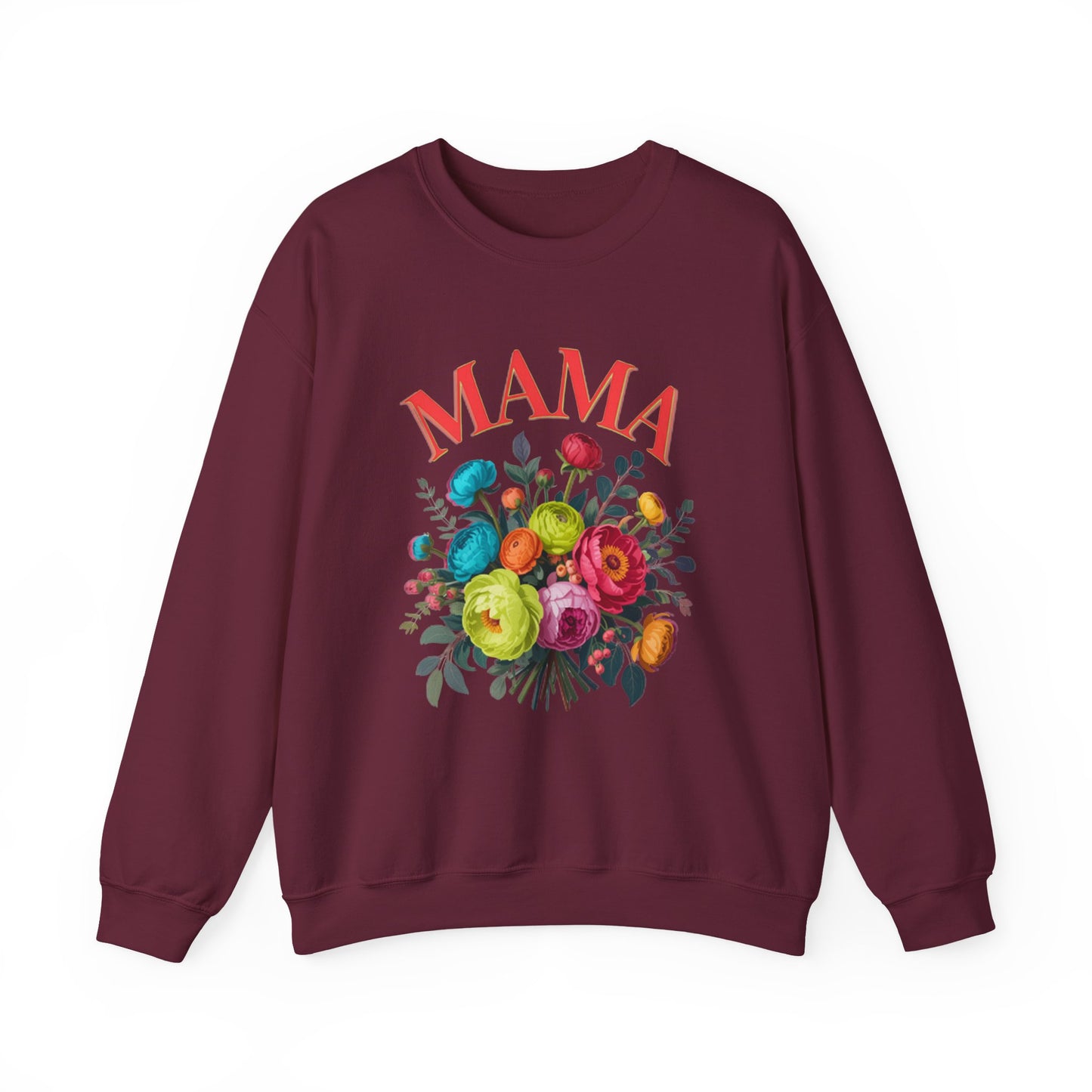 Mama Floral Sweatshirt Cozy Mother’s Day Crewneck