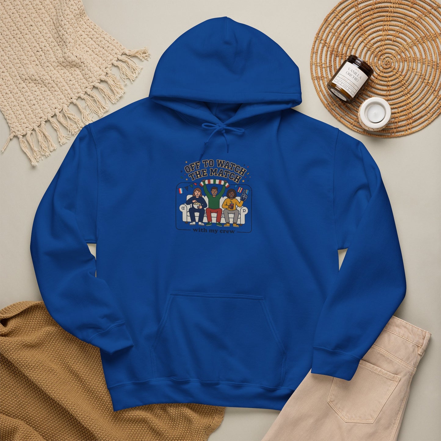 Off To Watch The Match Heavy Blend™ Hooded Sweatshirt