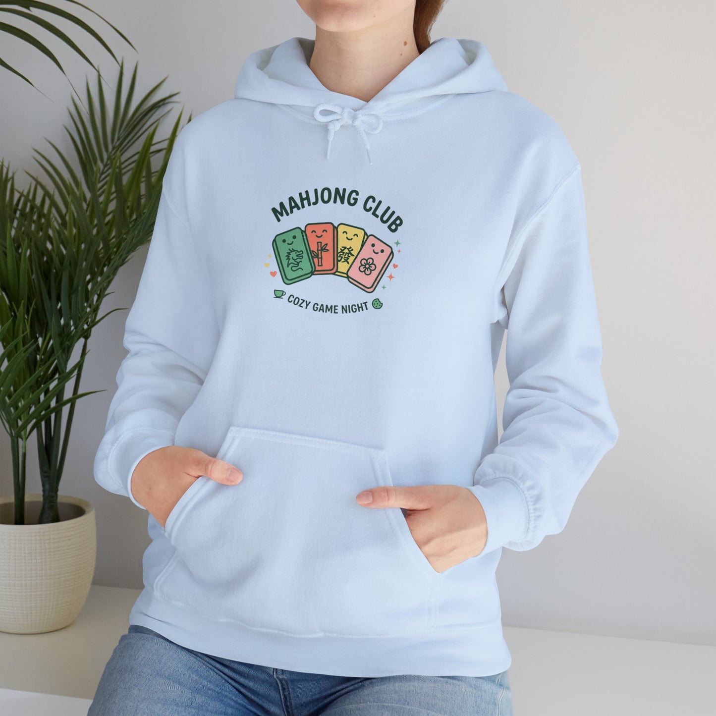 Mahjong Club Heavy Blend™ Hooded Sweatshirt