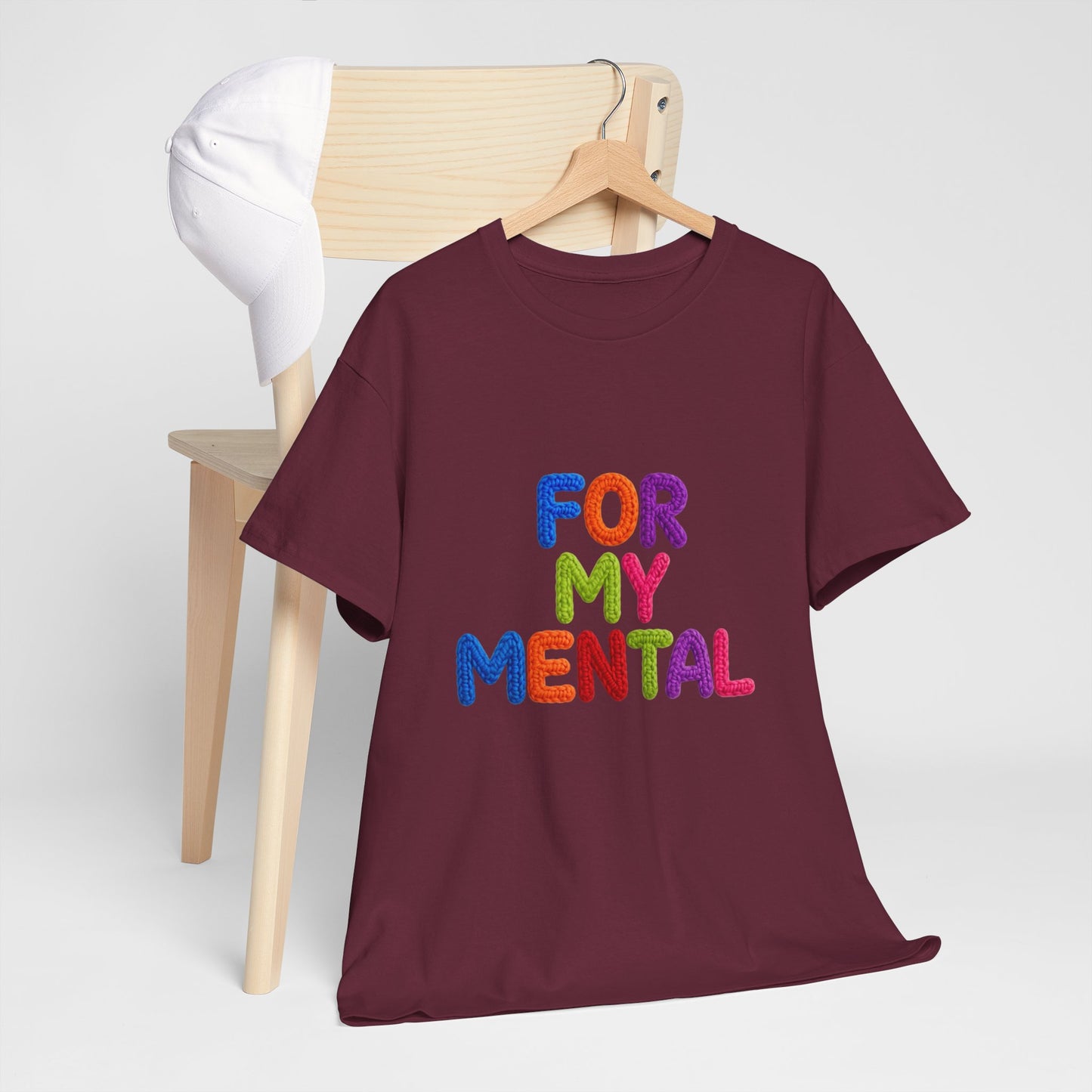For My Mental Tee Mental Health Awareness Graphic T-Shirt