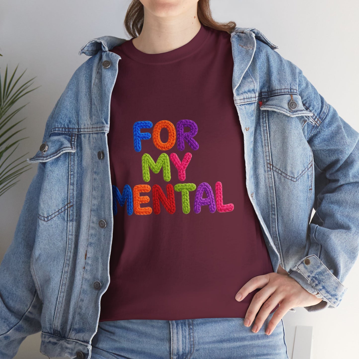 For My Mental Tee Mental Health Awareness Graphic T-Shirt