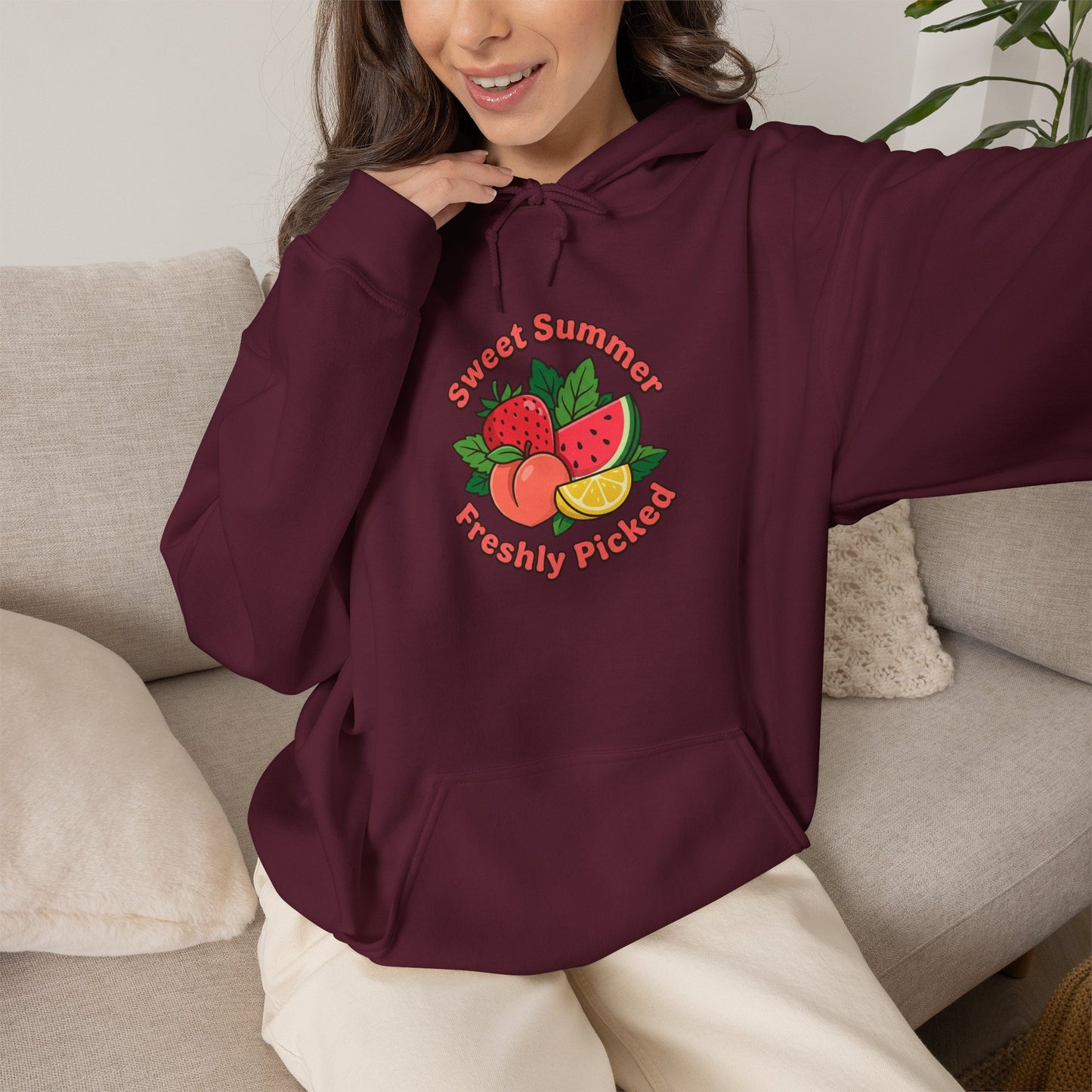 Sweet Summer Freshly Picked Heavy Blend™ Hooded Sweatshirt
