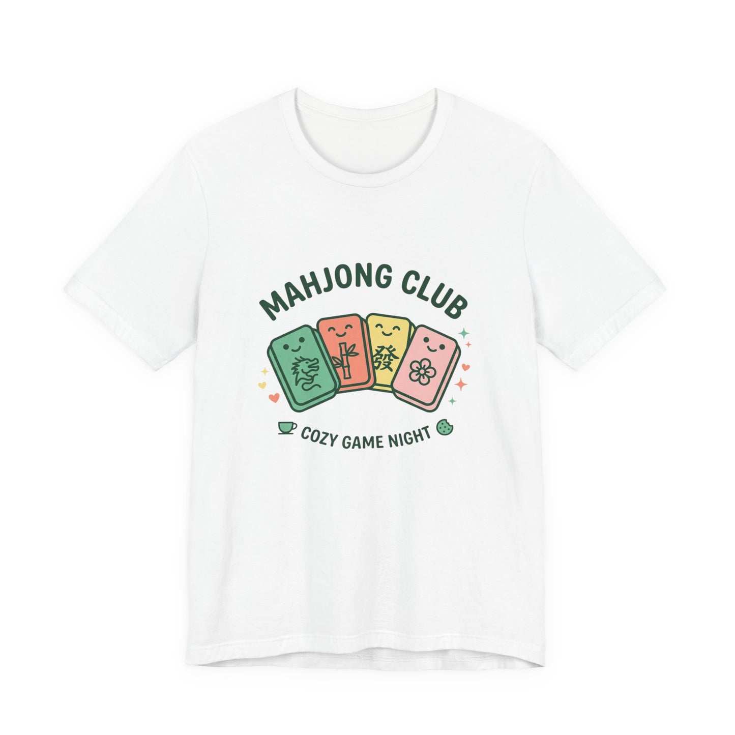 Mahjong Club Unisex Jersey Short Sleeve Tee