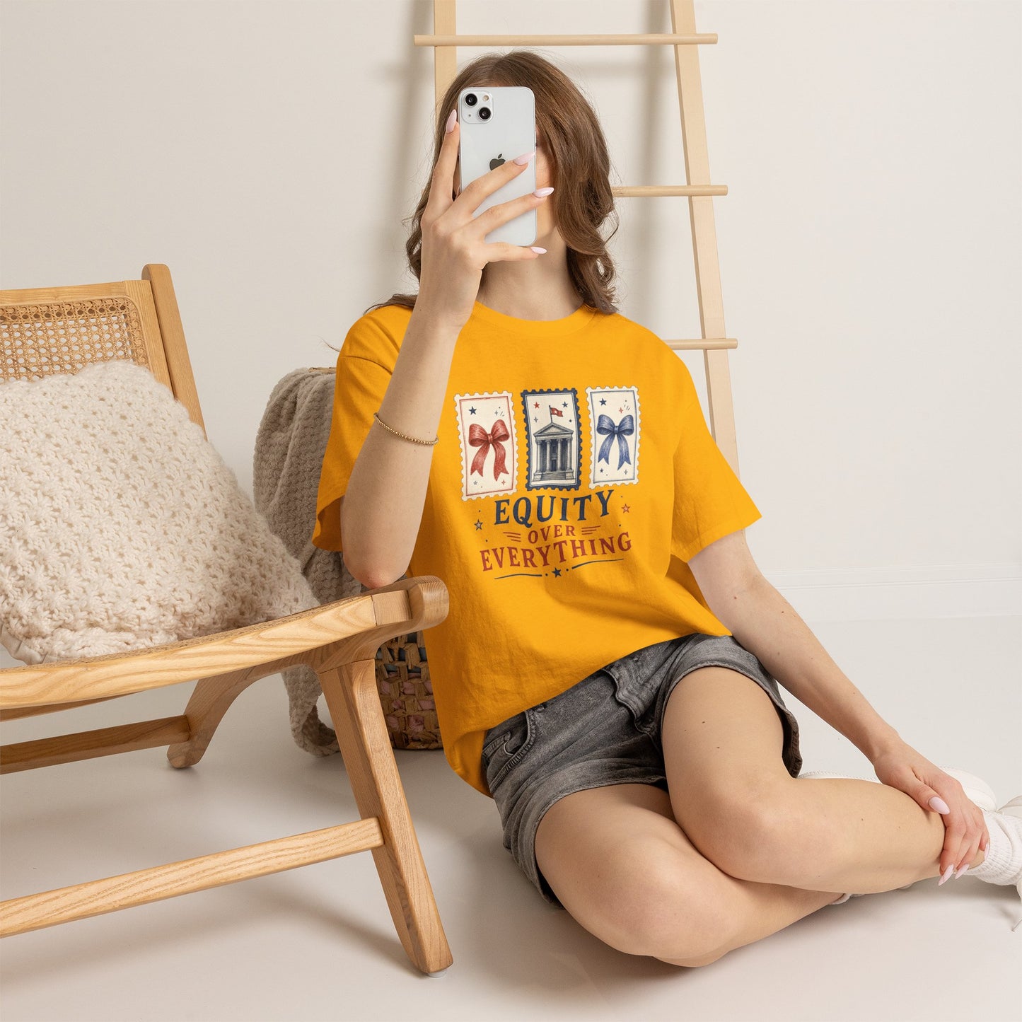 Equity Over Everything Graphic Tee — Patriotic Justice T-Shirt