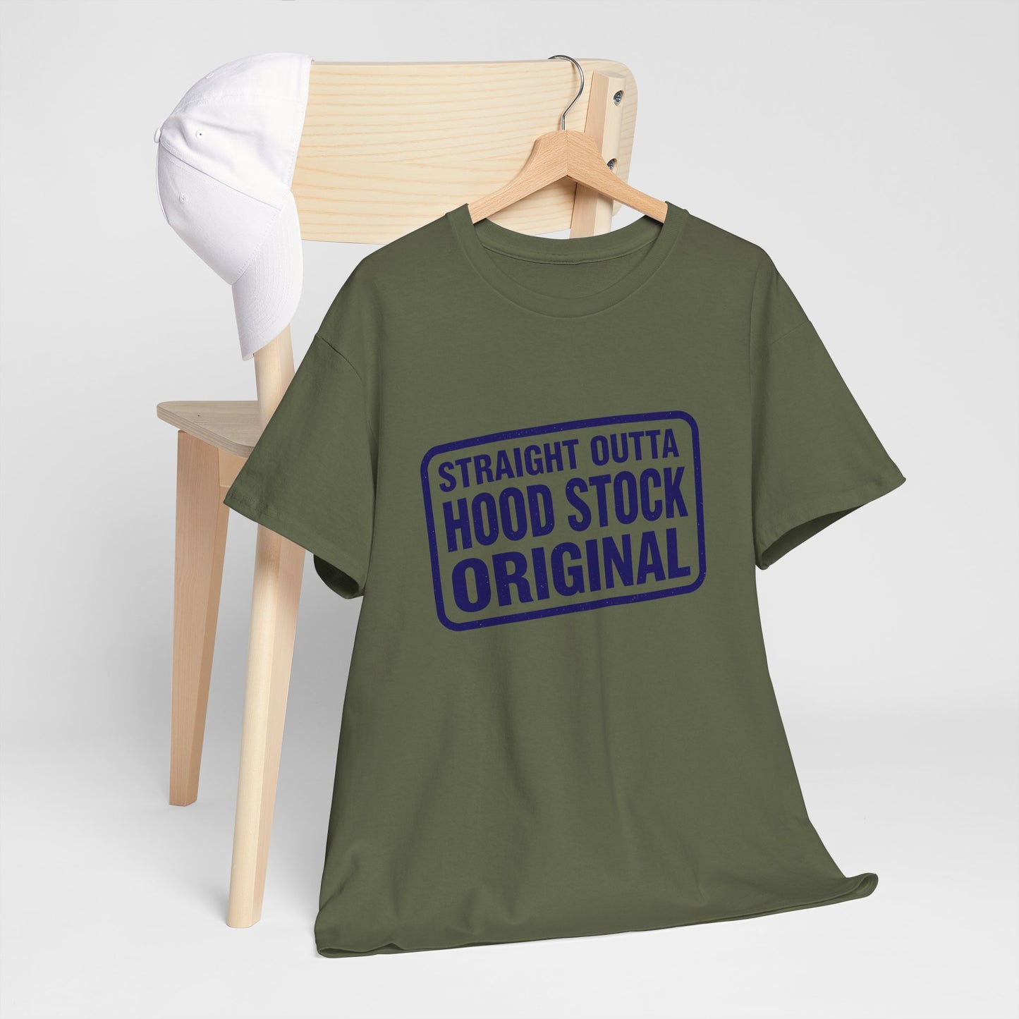 Straight Outta Hood Vintage Tee — Retro Streetwear Graphic T-Shirt