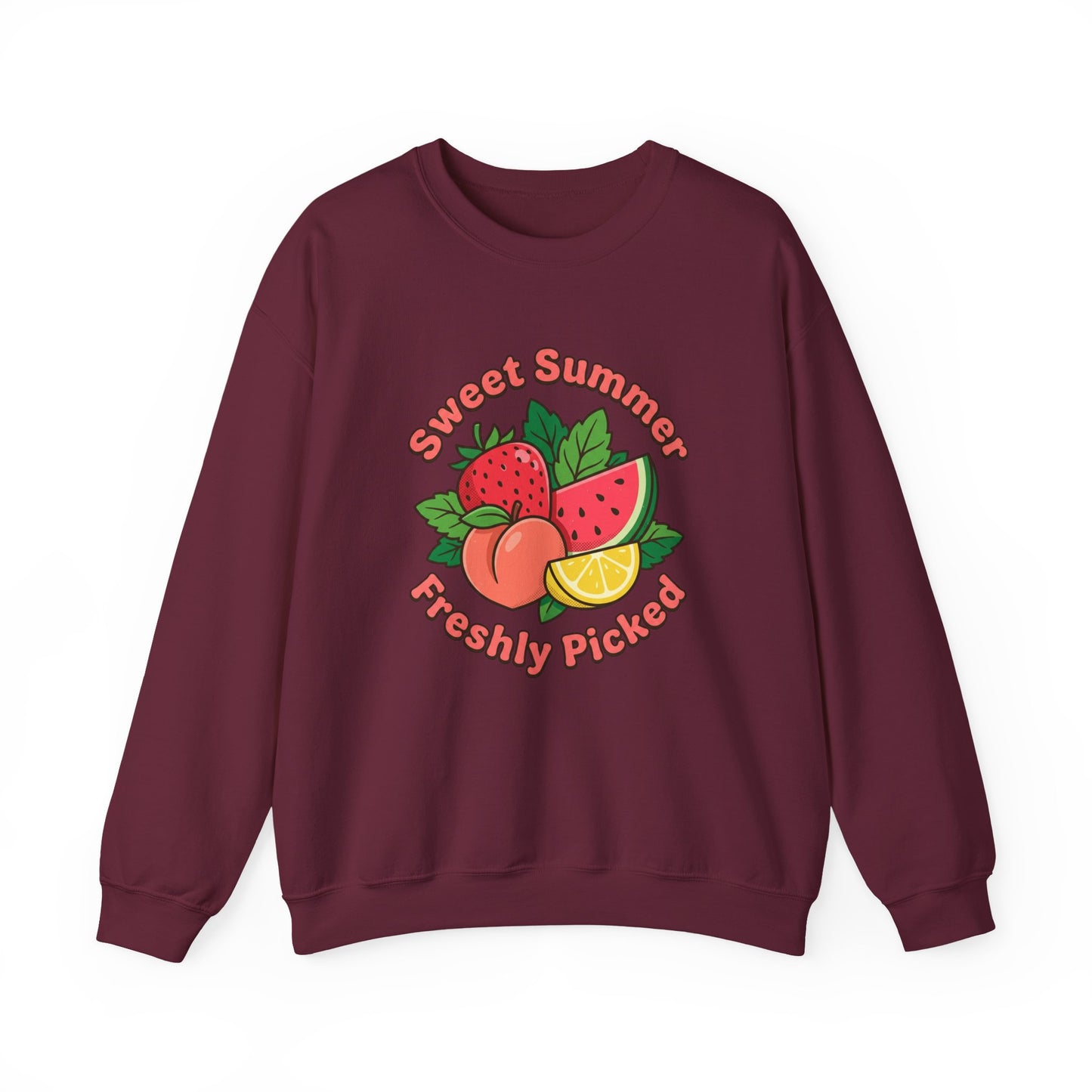 Sweet Summer Freshly Picked Unisex Heavy Blend™ Crewneck Sweatshirt