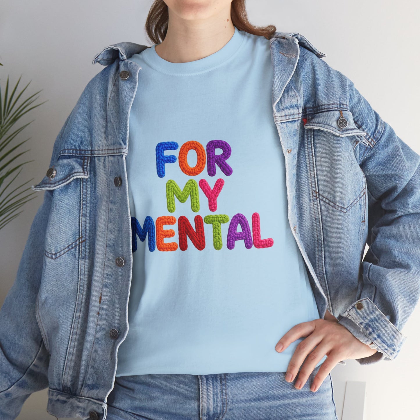 For My Mental Tee Mental Health Awareness Graphic T-Shirt