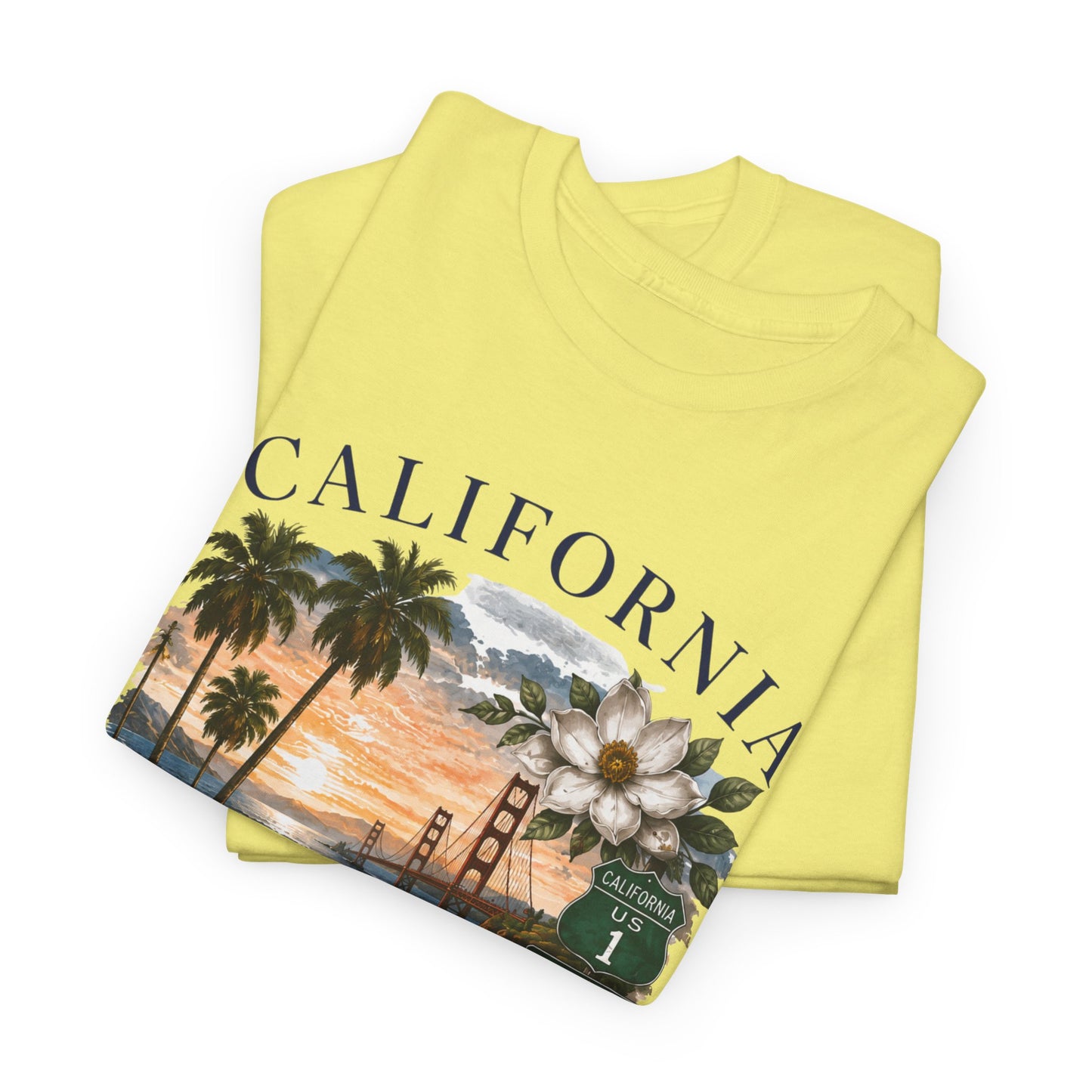 California Vintage Surf T-Shirt — Coastal Sunset Beach Tee
