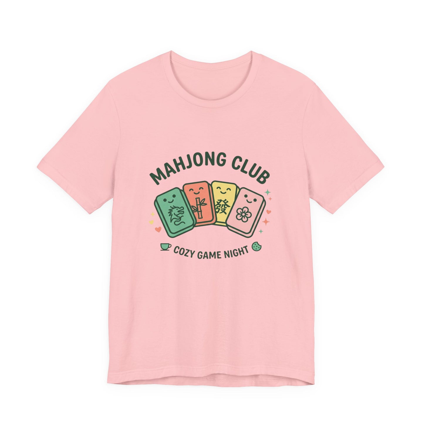 Mahjong Club Unisex Jersey Short Sleeve Tee