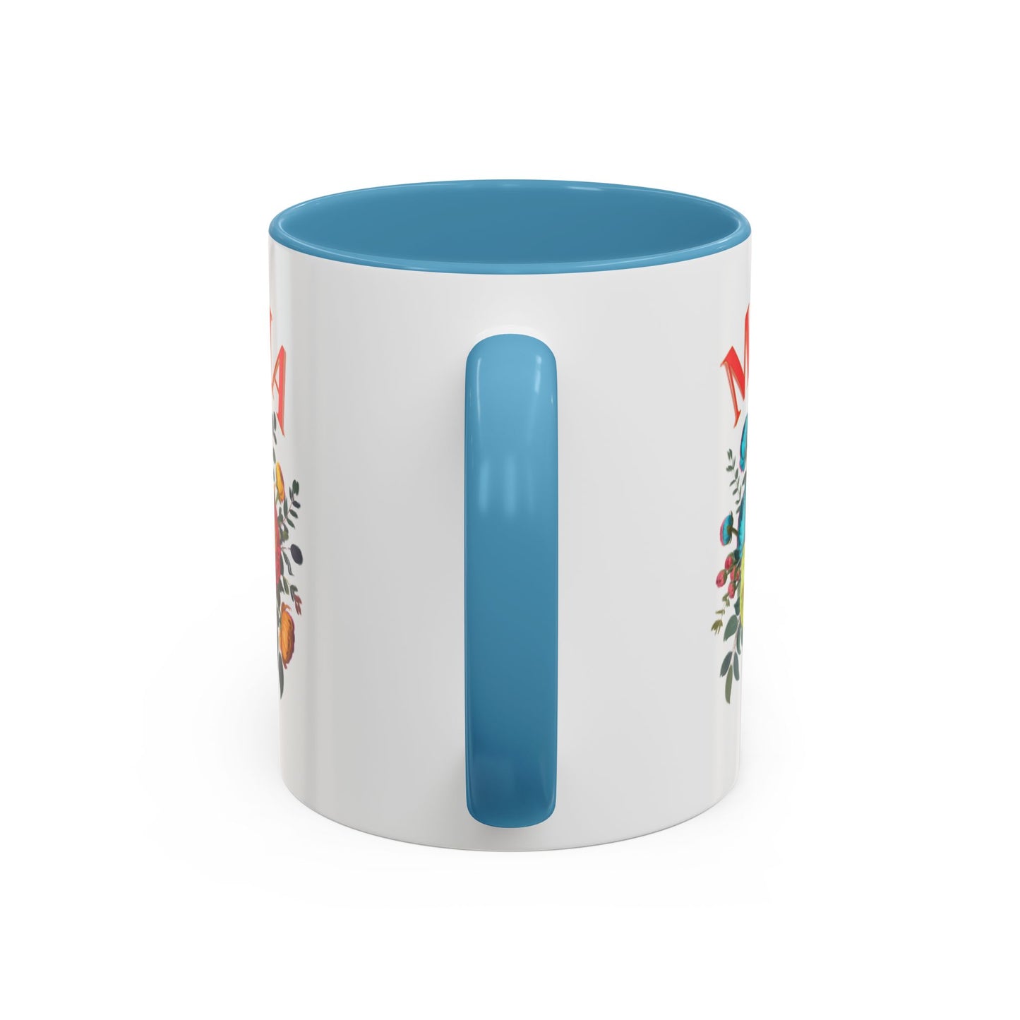 Mama Floral Coffee Mug – Mother's Day Bouquet Accent Mug (11/15oz)