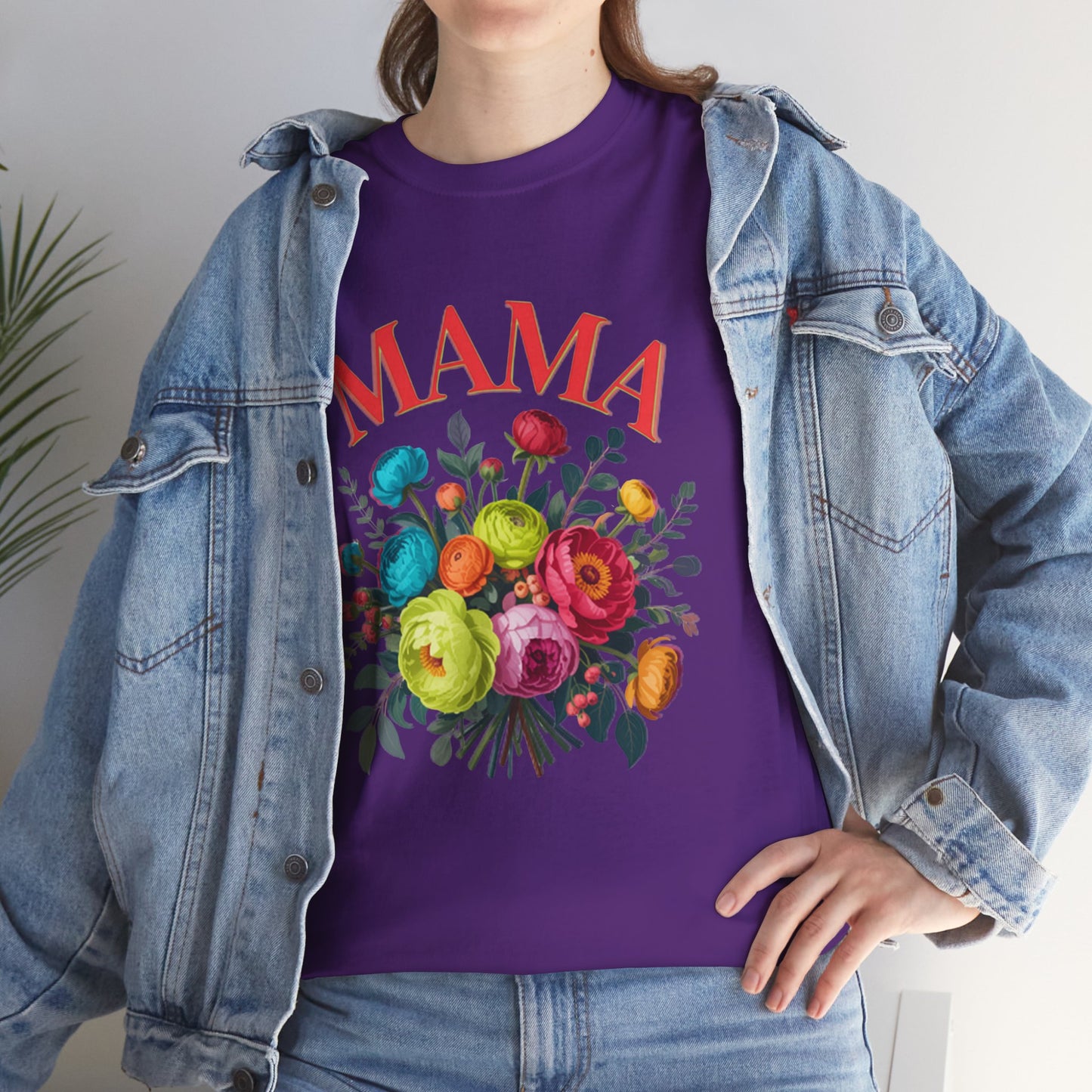 Mama Floral T-Shirt  Mother's Day Floral Tee for Moms