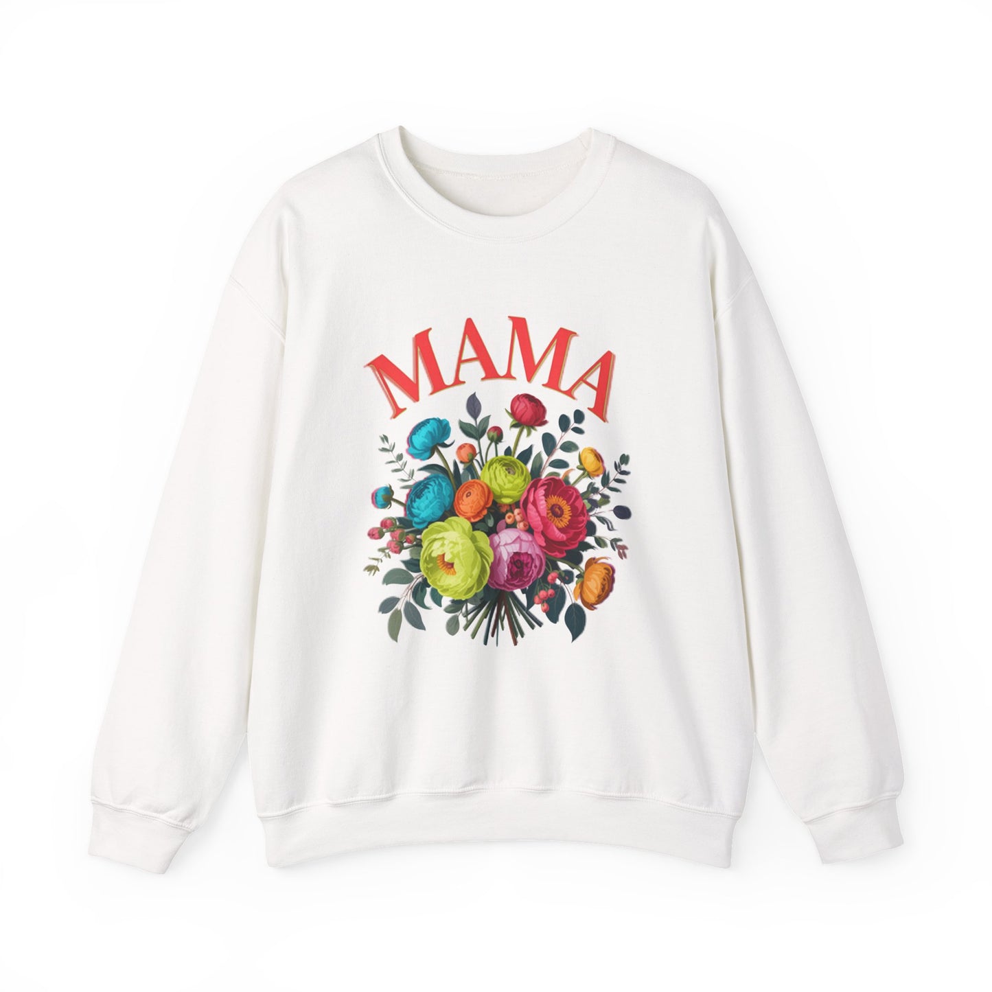 Mama Floral Sweatshirt Cozy Mother’s Day Crewneck