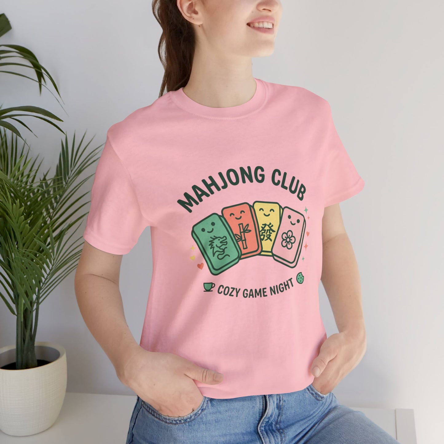 Mahjong Club Unisex Jersey Short Sleeve Tee