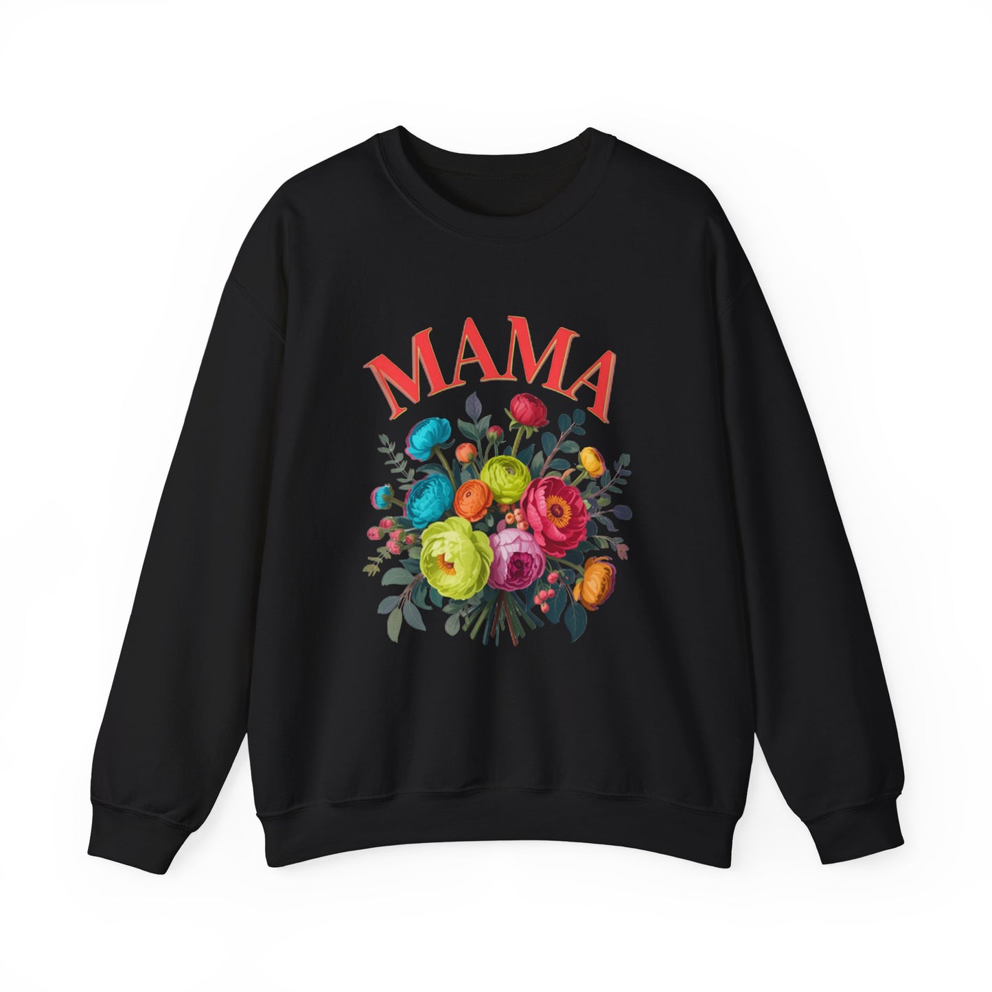 Mama Floral Sweatshirt Cozy Mother’s Day Crewneck