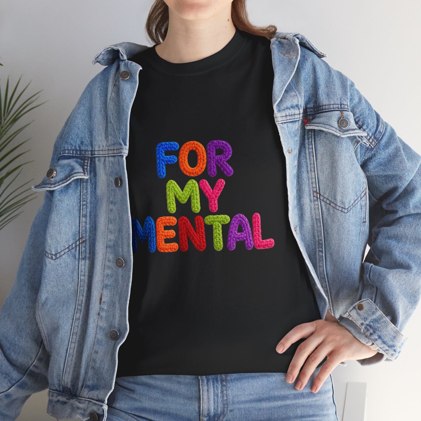 For My Mental Tee Mental Health Awareness Graphic T-Shirt