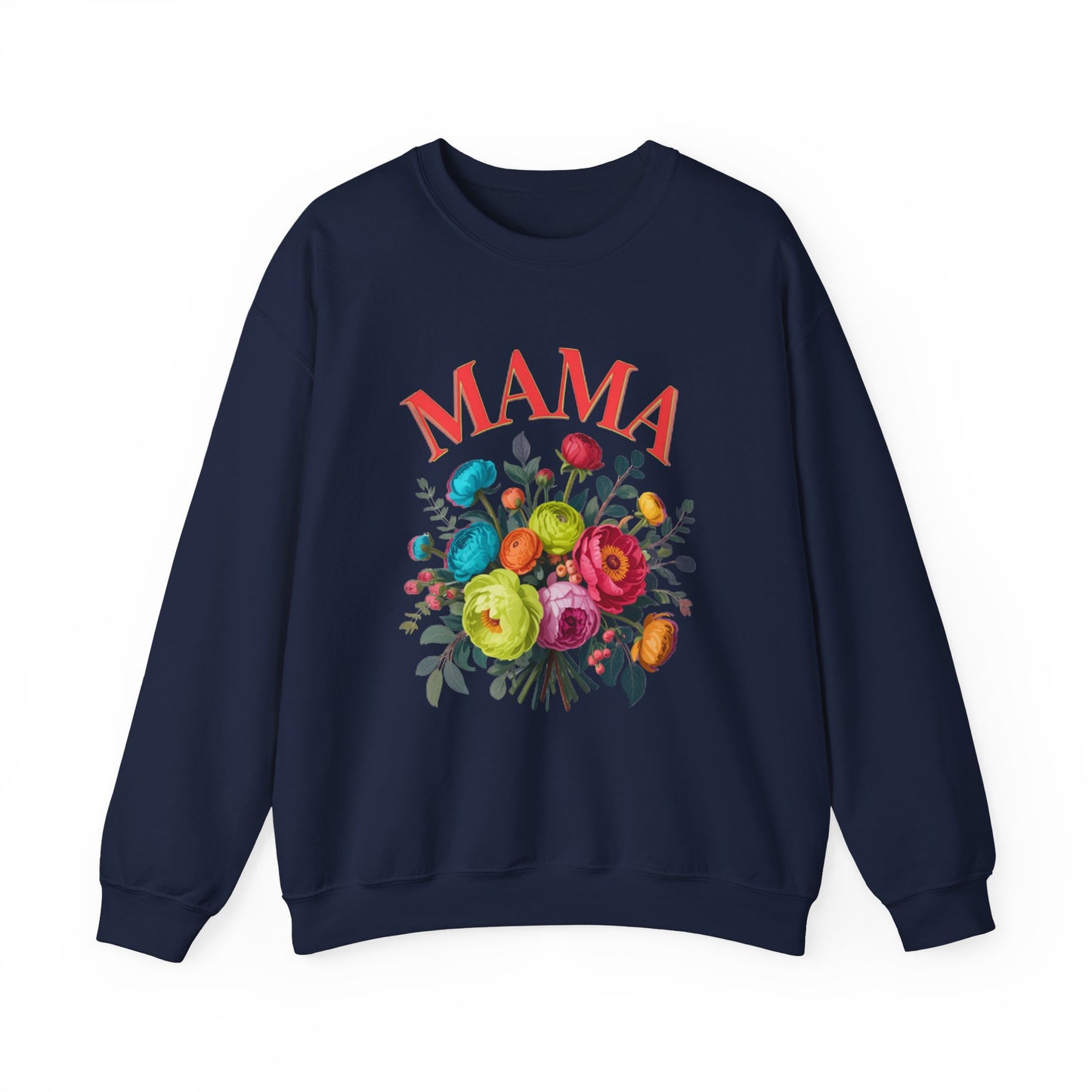 Mama Floral Sweatshirt Cozy Mother’s Day Crewneck