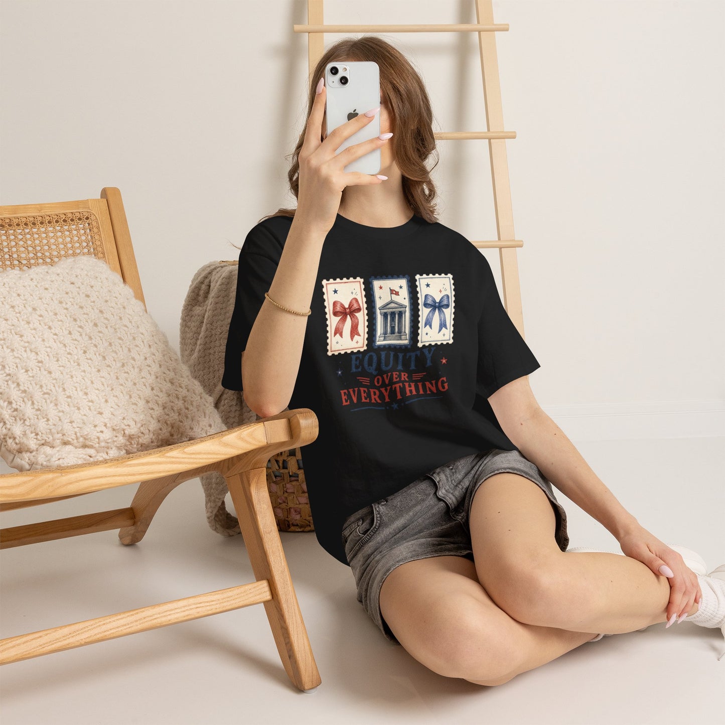 Equity Over Everything Graphic Tee — Patriotic Justice T-Shirt