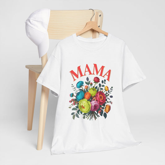 Mama Floral T-Shirt  Mother's Day Floral Tee for Moms