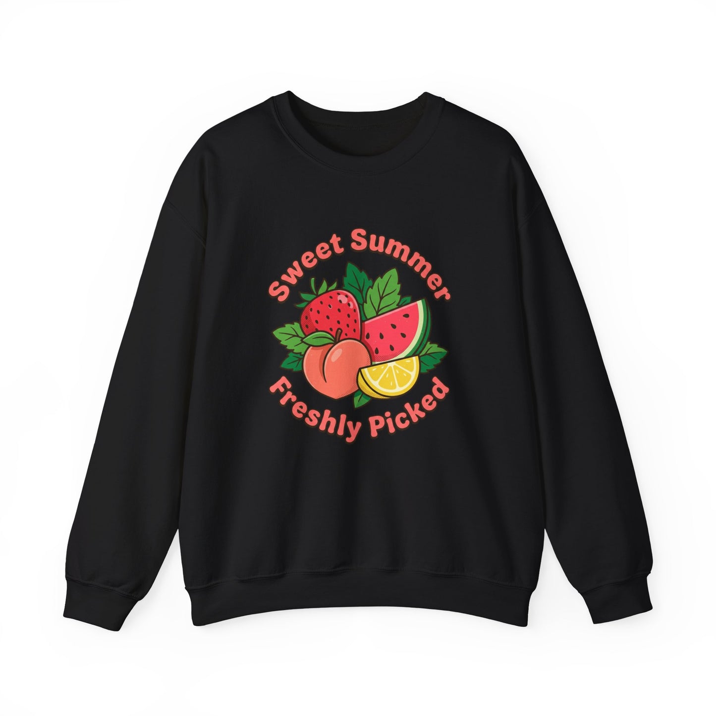 Sweet Summer Freshly Picked Unisex Heavy Blend™ Crewneck Sweatshirt