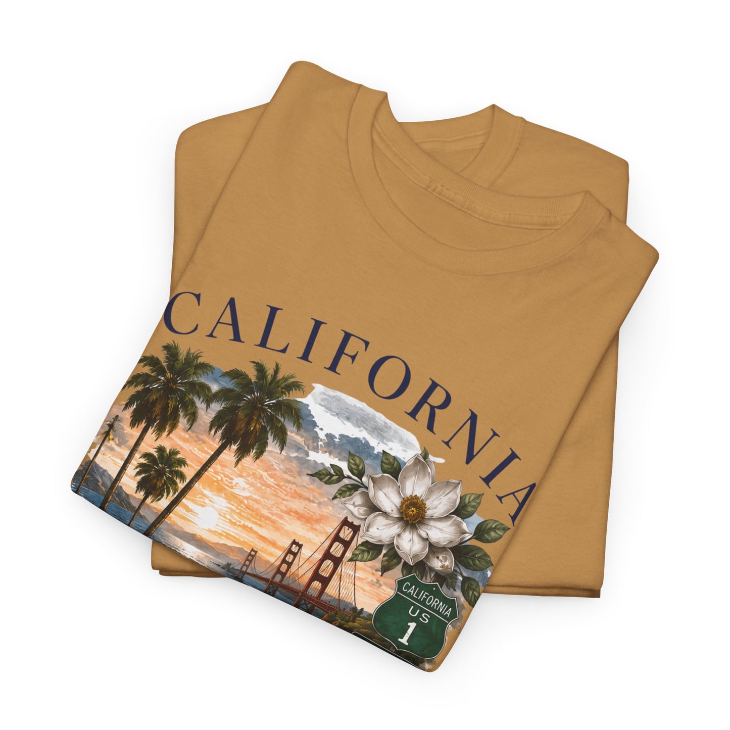 California Vintage Surf T-Shirt — Coastal Sunset Beach Tee
