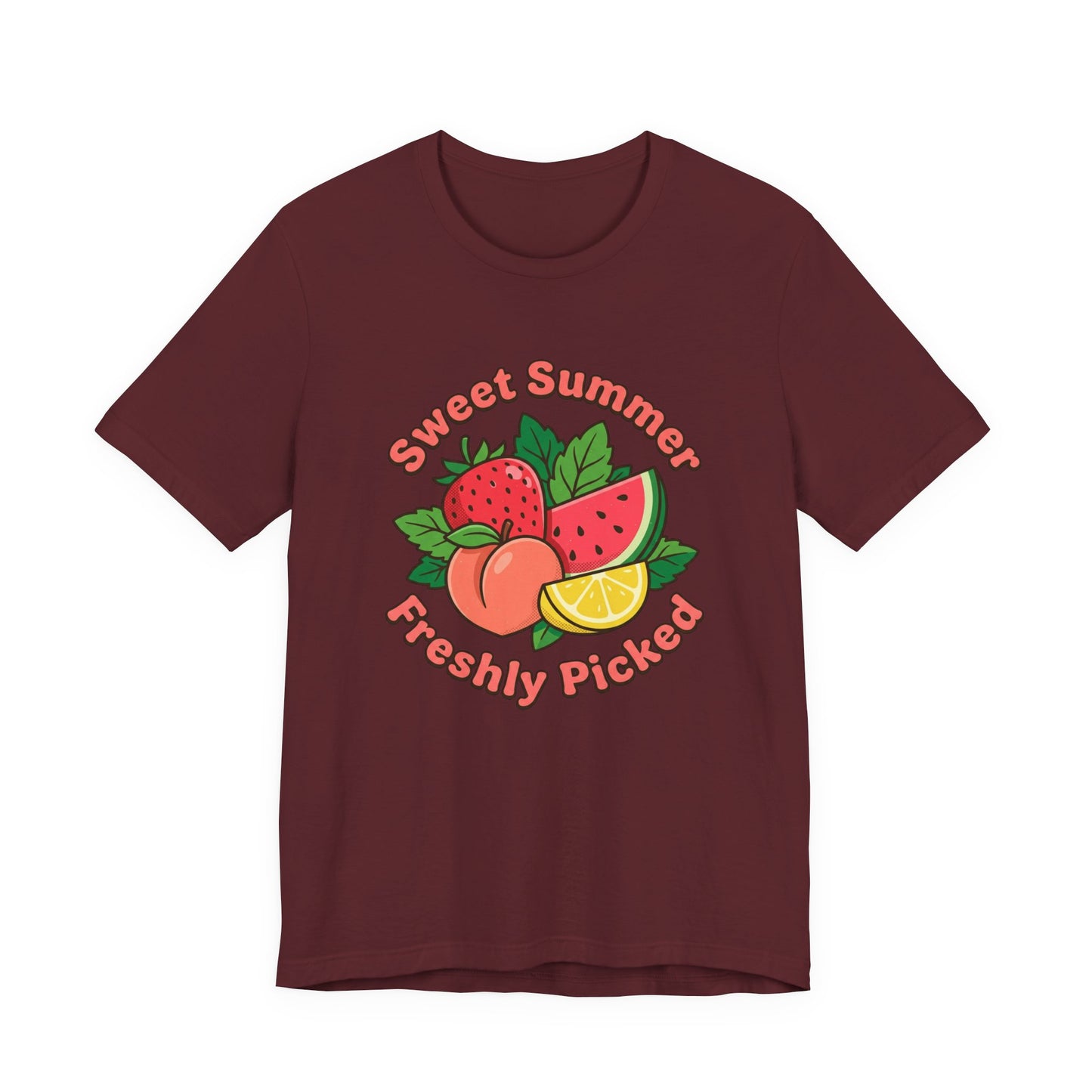 Sweet Summer Freshly Picked Jersey Short Sleeve Tee