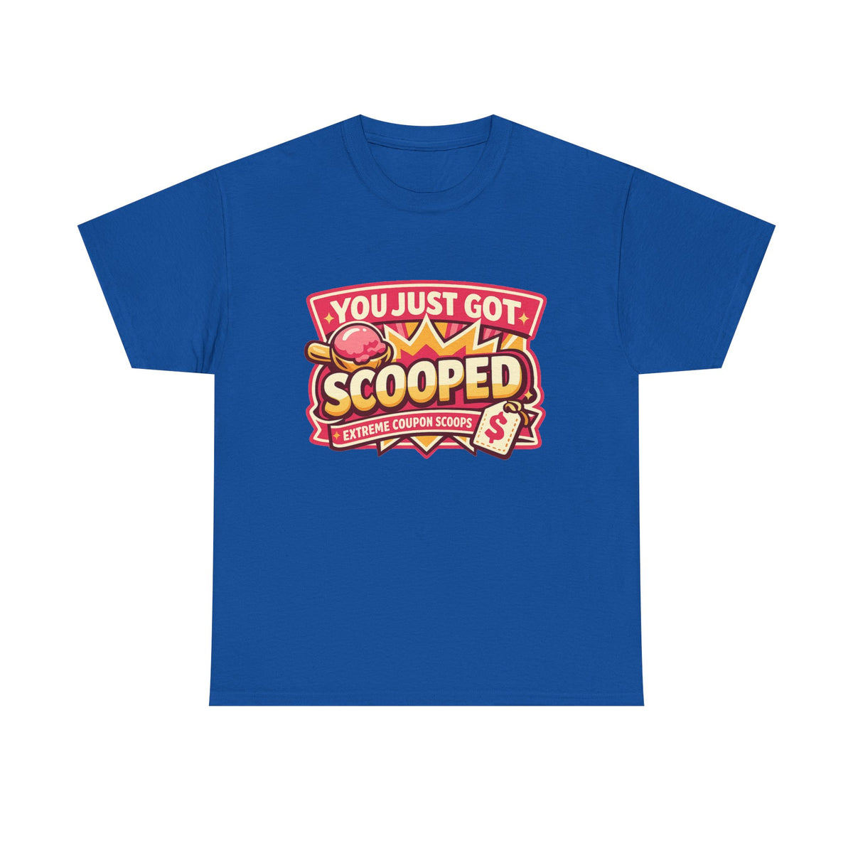 You Just Got Scooped graphic Tee | Ice Cream Scoop Logo
