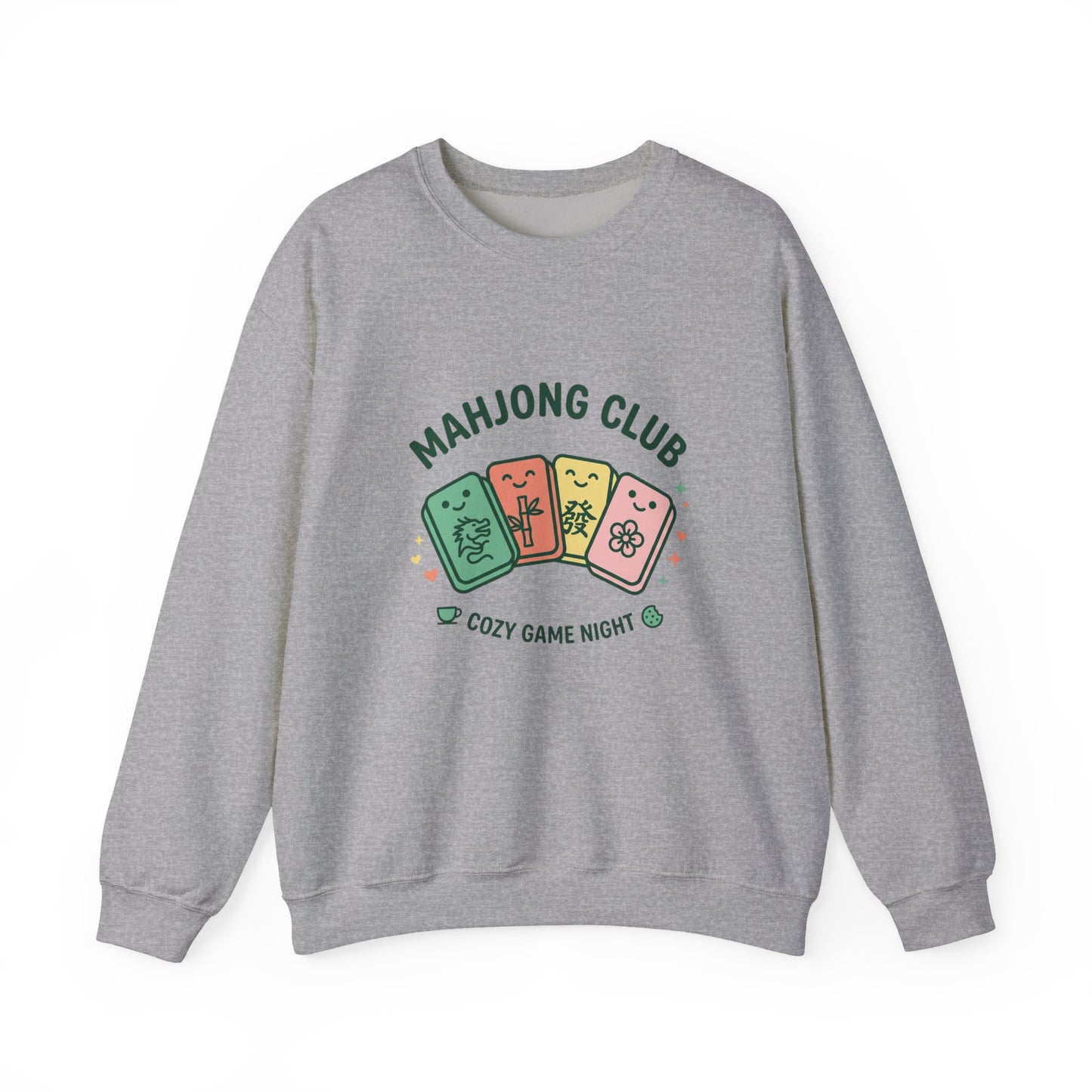 Mahjong Club Heavy Blend™ Crewneck Sweatshirt