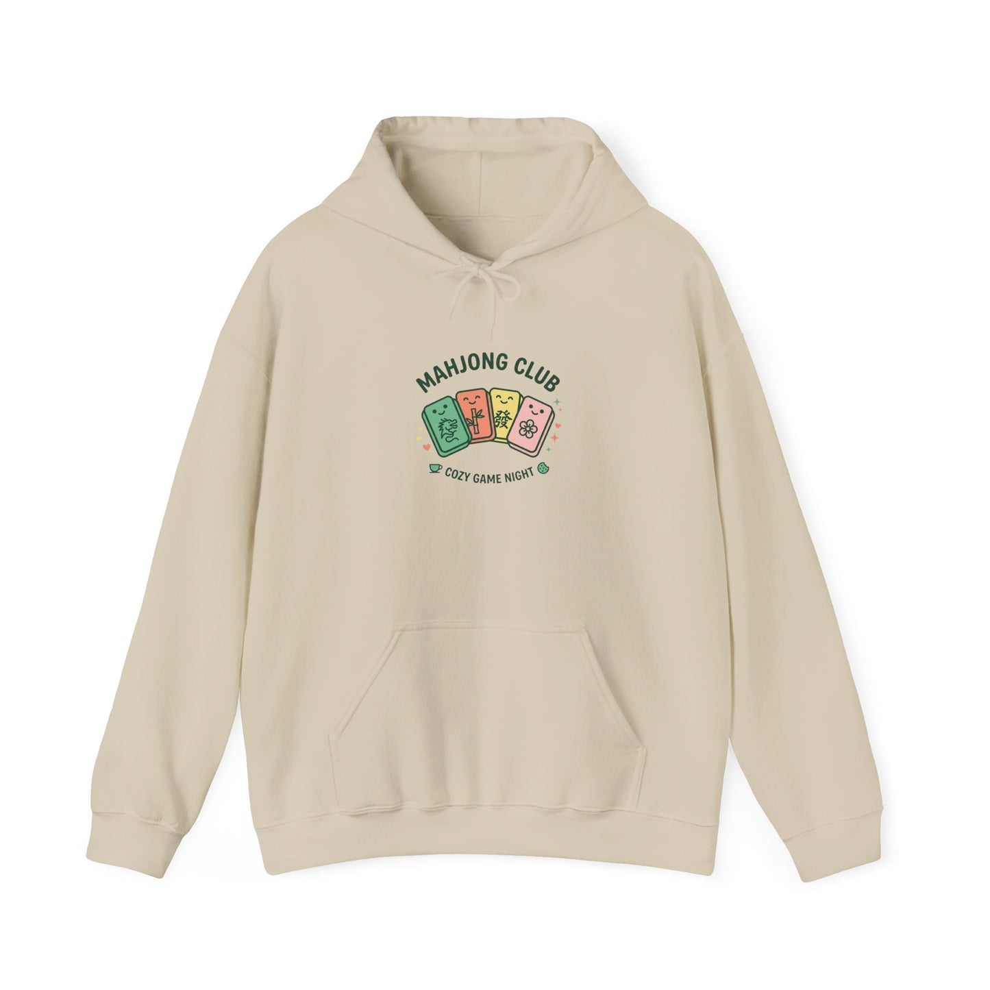 Mahjong Club Heavy Blend™ Hooded Sweatshirt