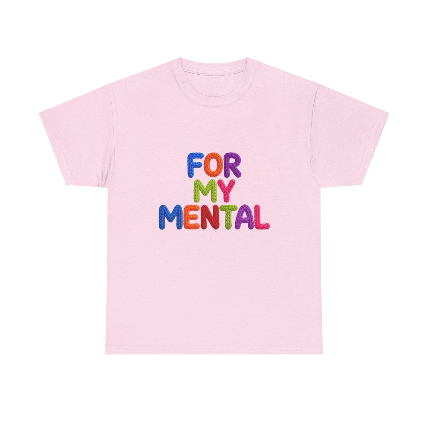 For My Mental Tee Mental Health Awareness Graphic T-Shirt