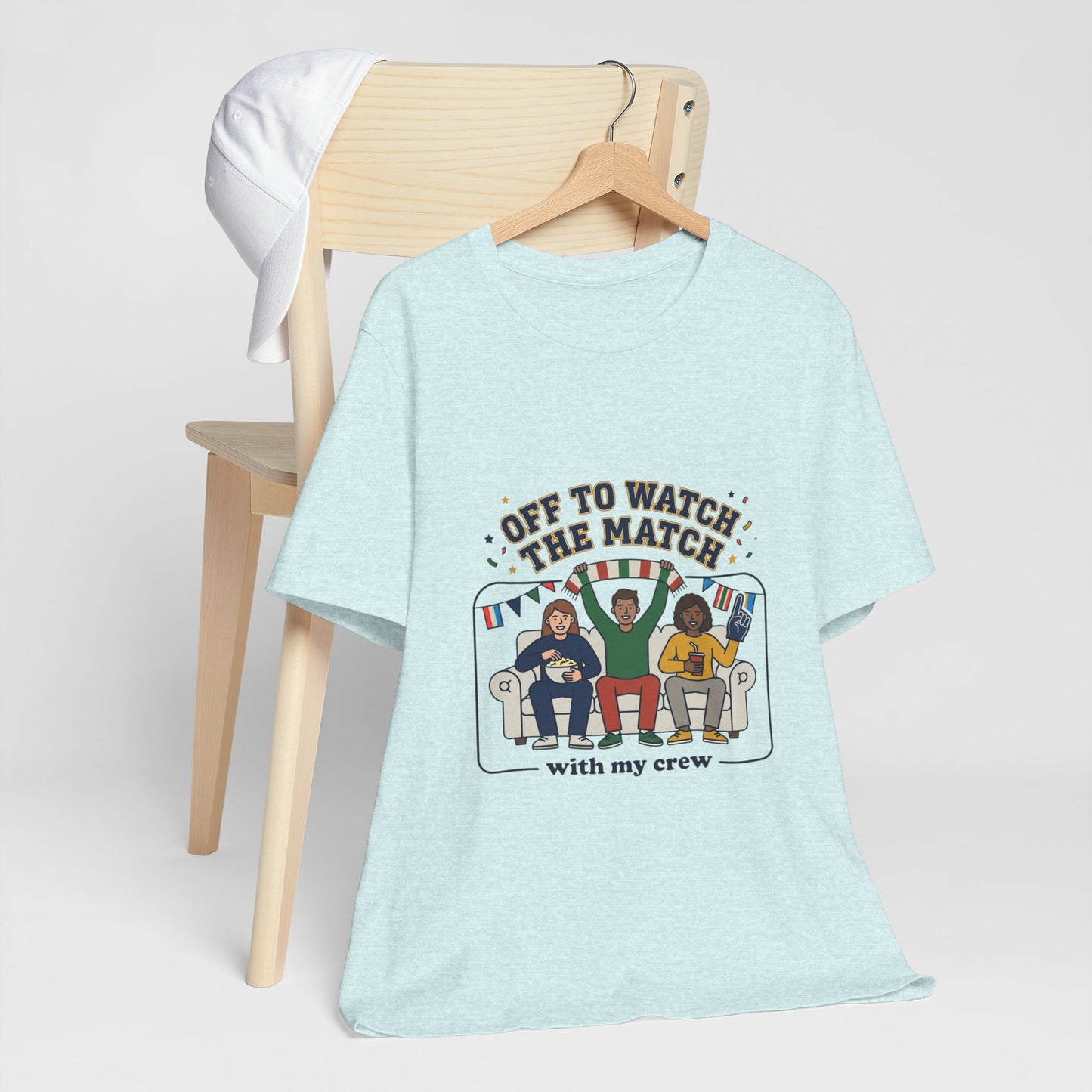 Off to Watch the Match T-Shirt | soccer watch party, match-day outfit