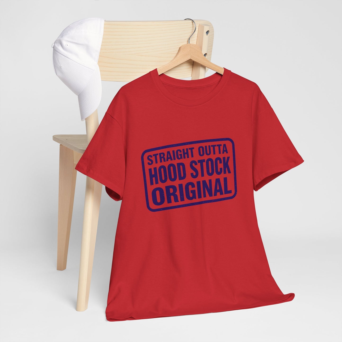 Straight Outta Hood Vintage Tee — Retro Streetwear Graphic T-Shirt