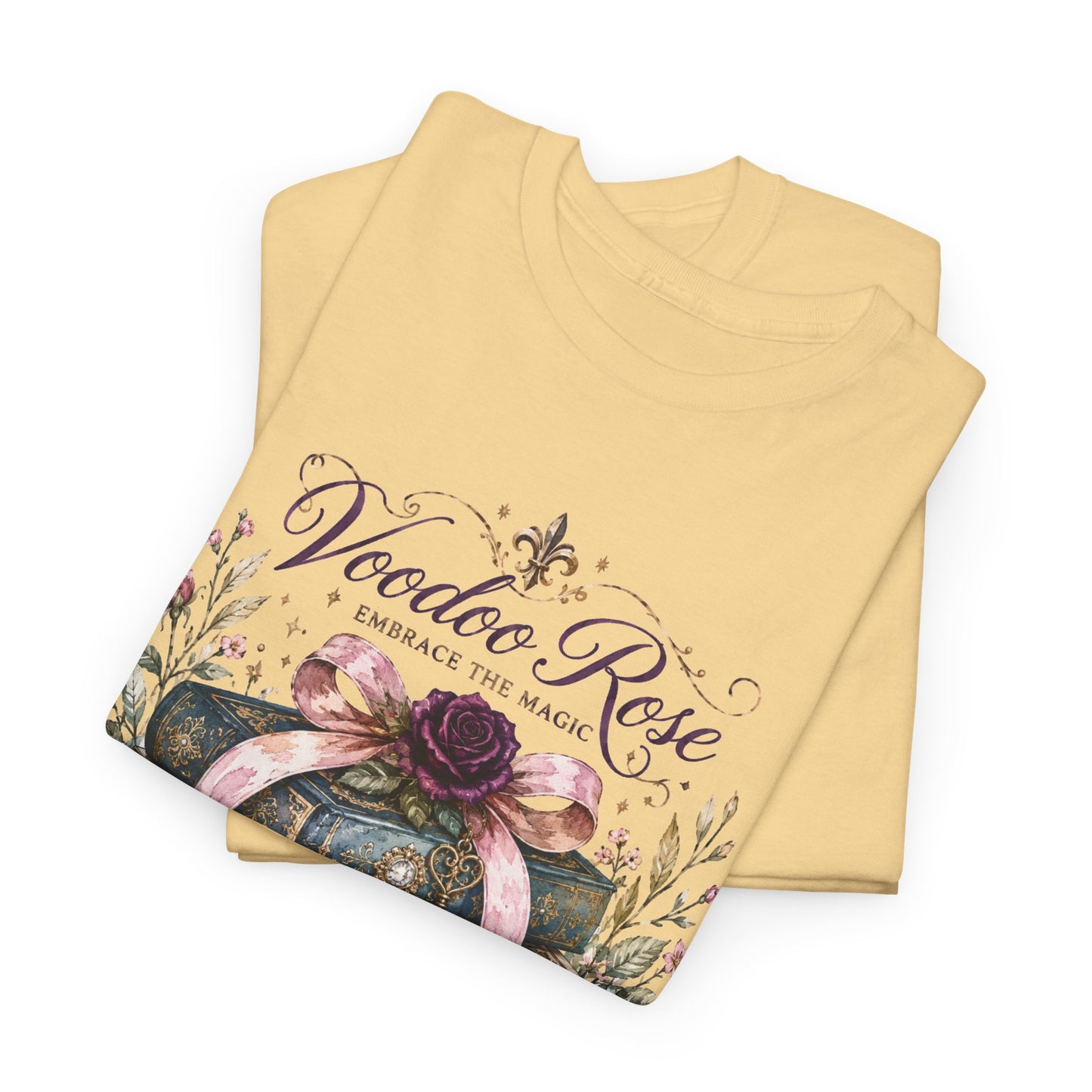 Voodoo Rose Louisiana Stacked Books Tee