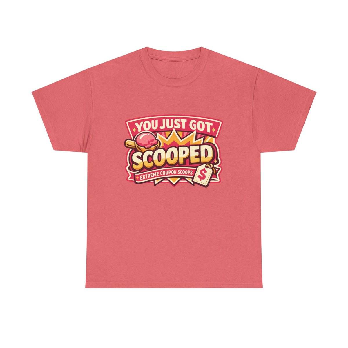 You Just Got Scooped graphic Tee | Ice Cream Scoop Logo