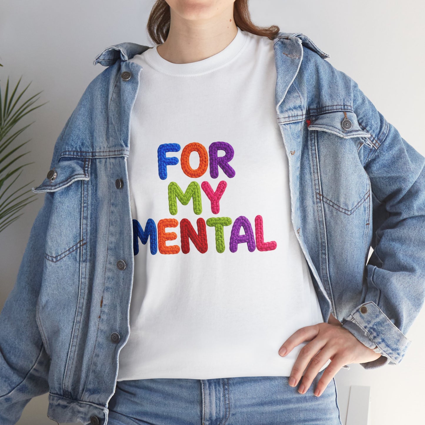 For My Mental Tee Mental Health Awareness Graphic T-Shirt