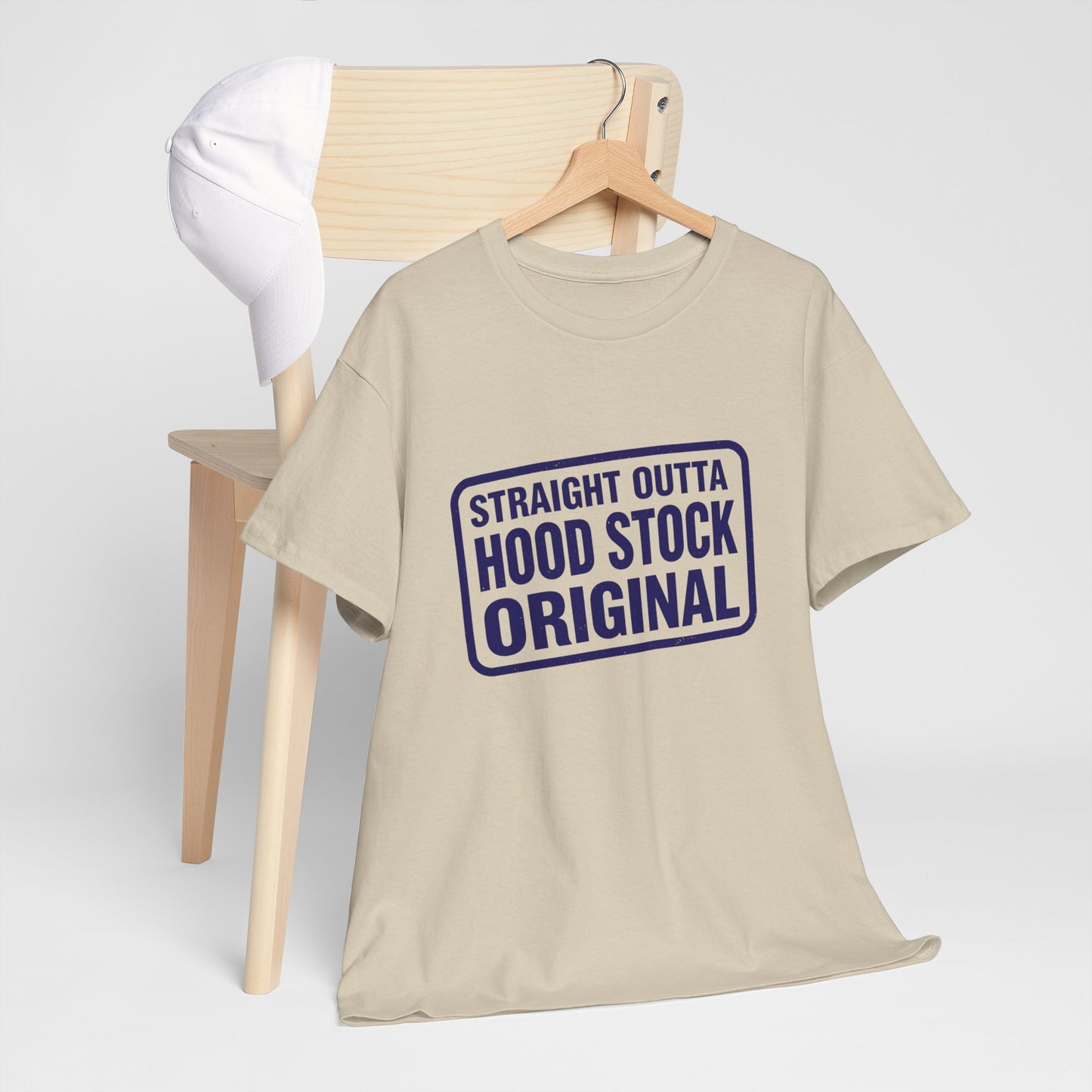 Straight Outta Hood Vintage Tee — Retro Streetwear Graphic T-Shirt