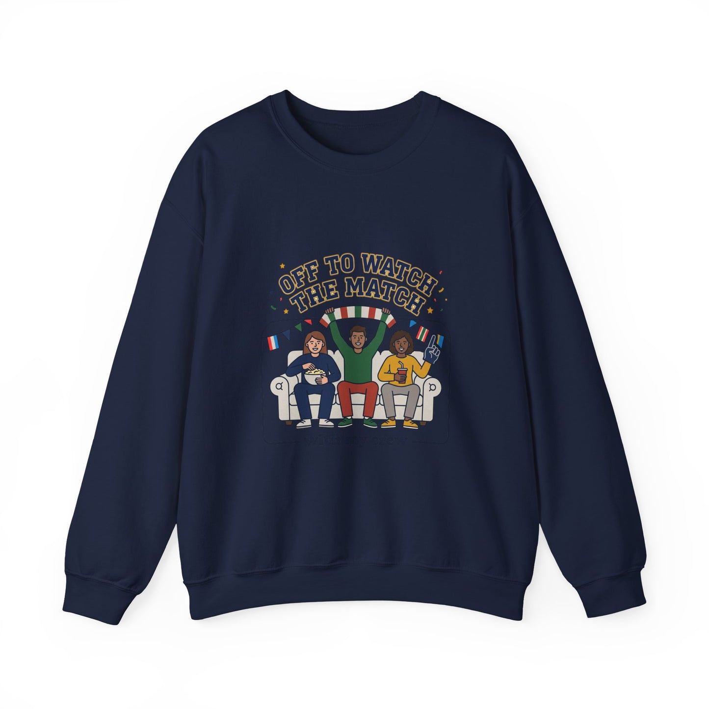 Off to Watch the Match Sweatshirt | soccer watch party, match-day outfit