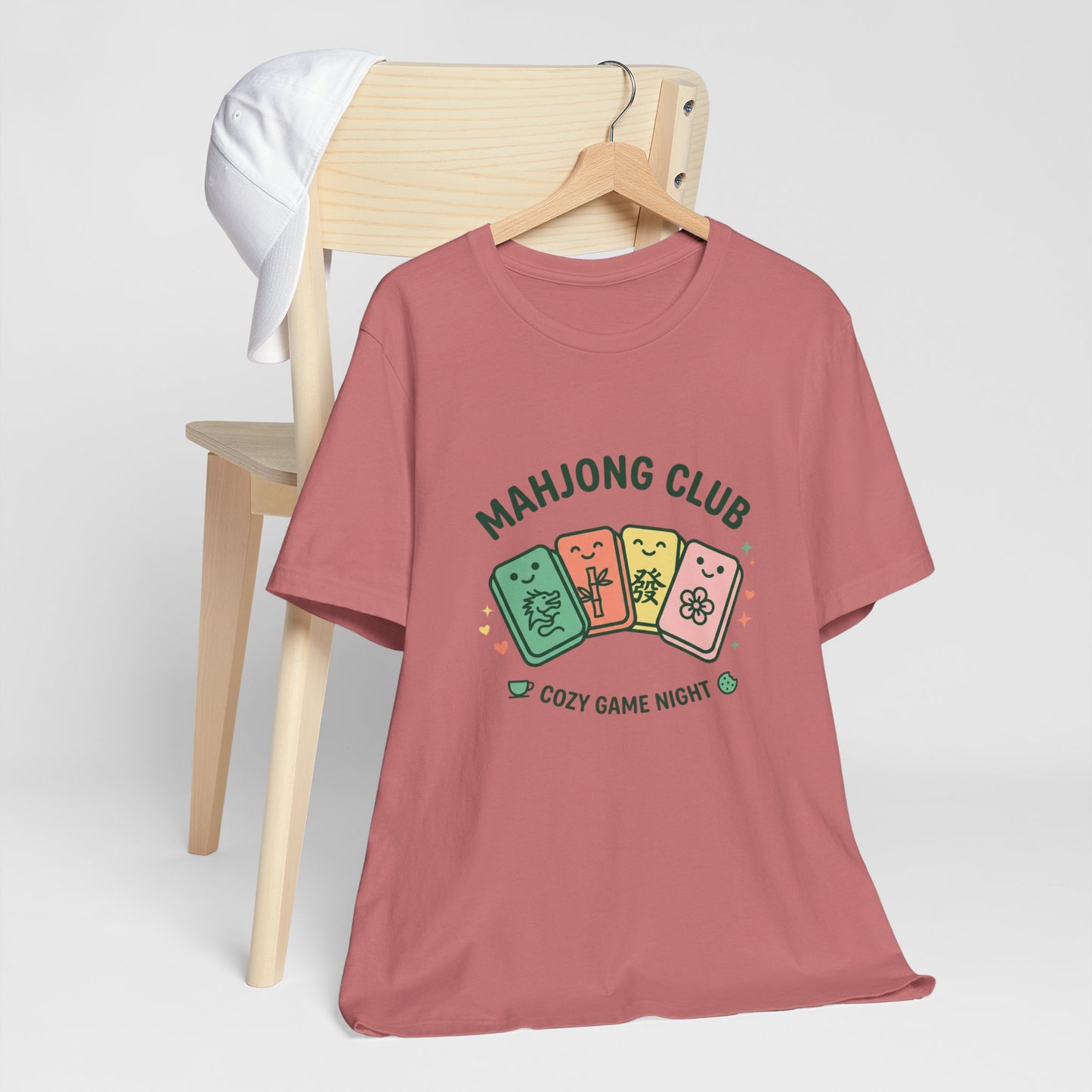 Mahjong Club Unisex Jersey Short Sleeve Tee