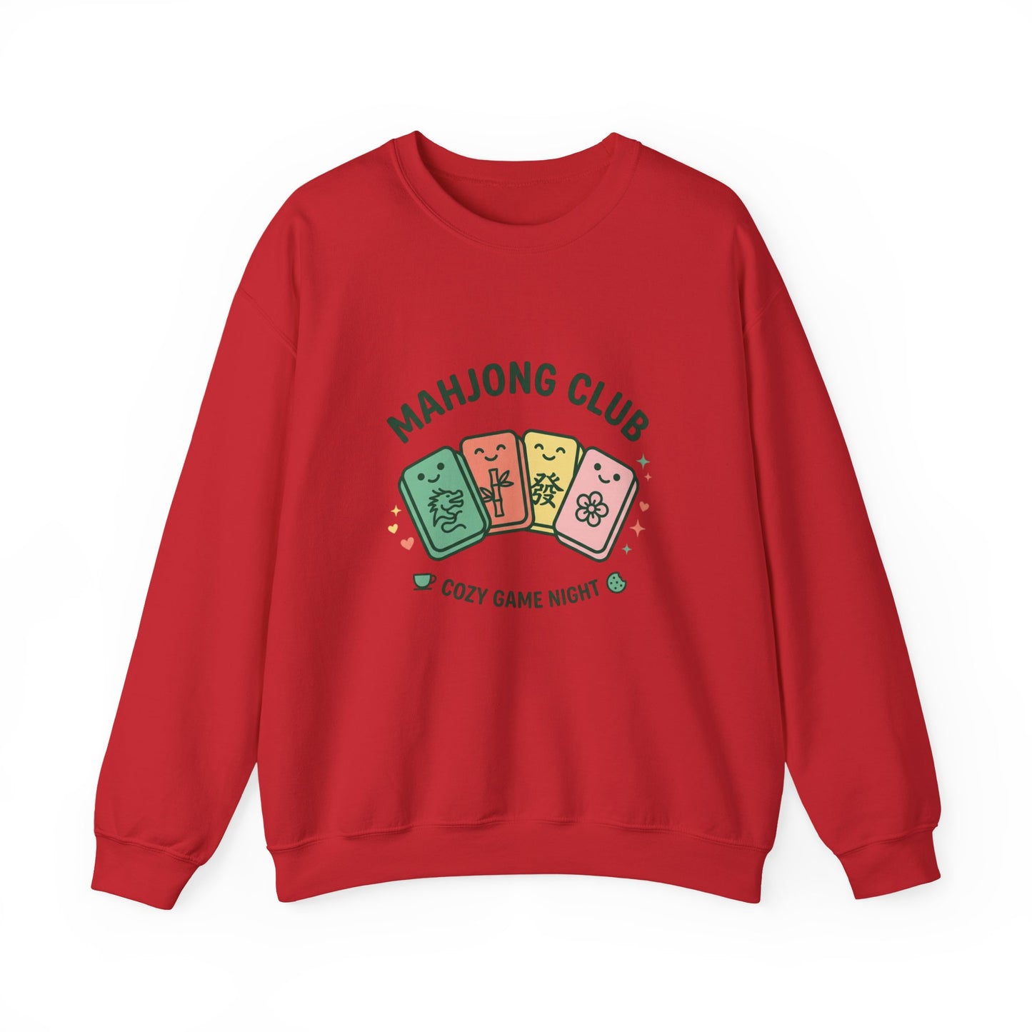 Mahjong Club Heavy Blend™ Crewneck Sweatshirt
