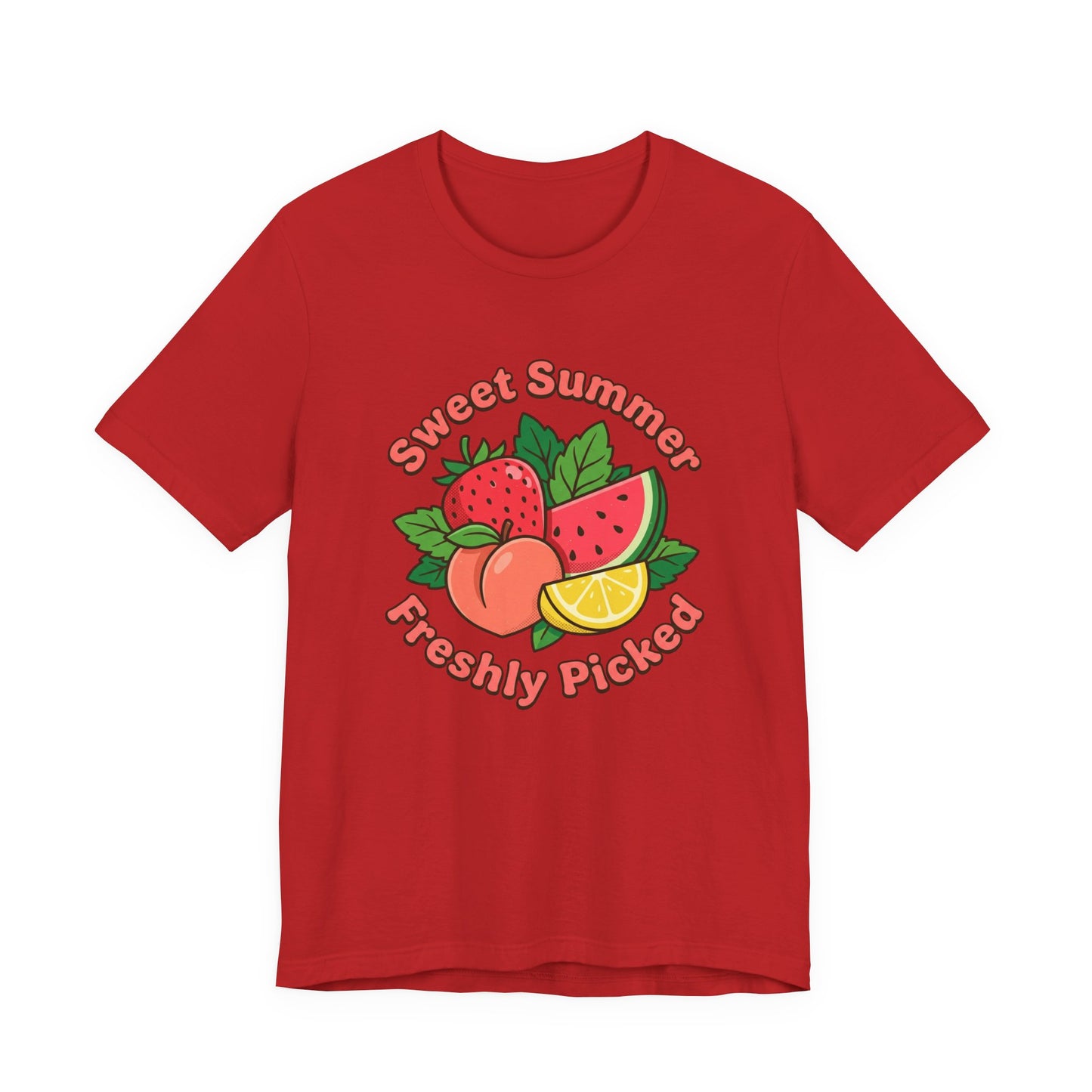 Sweet Summer Freshly Picked Jersey Short Sleeve Tee