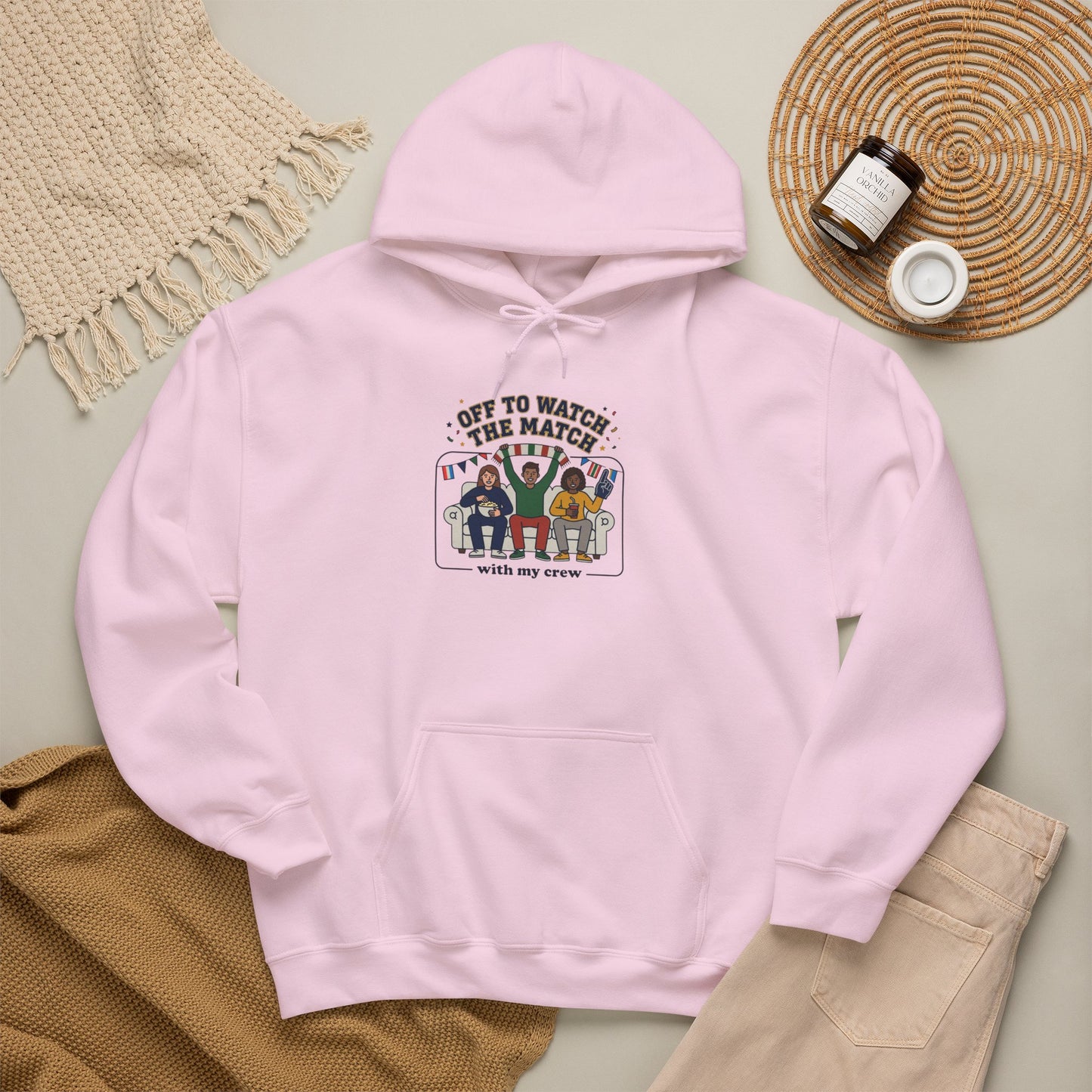 Off To Watch The Match Heavy Blend™ Hooded Sweatshirt