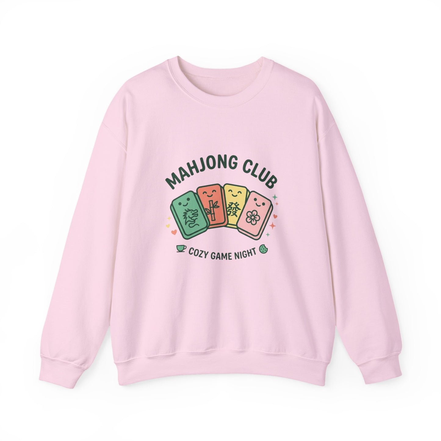 Mahjong Club Heavy Blend™ Crewneck Sweatshirt