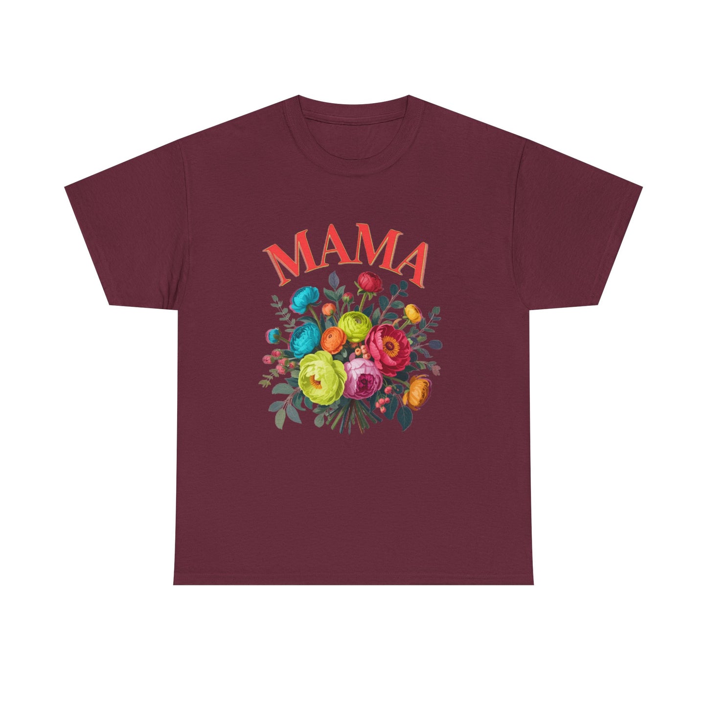 Mama Floral T-Shirt  Mother's Day Floral Tee for Moms