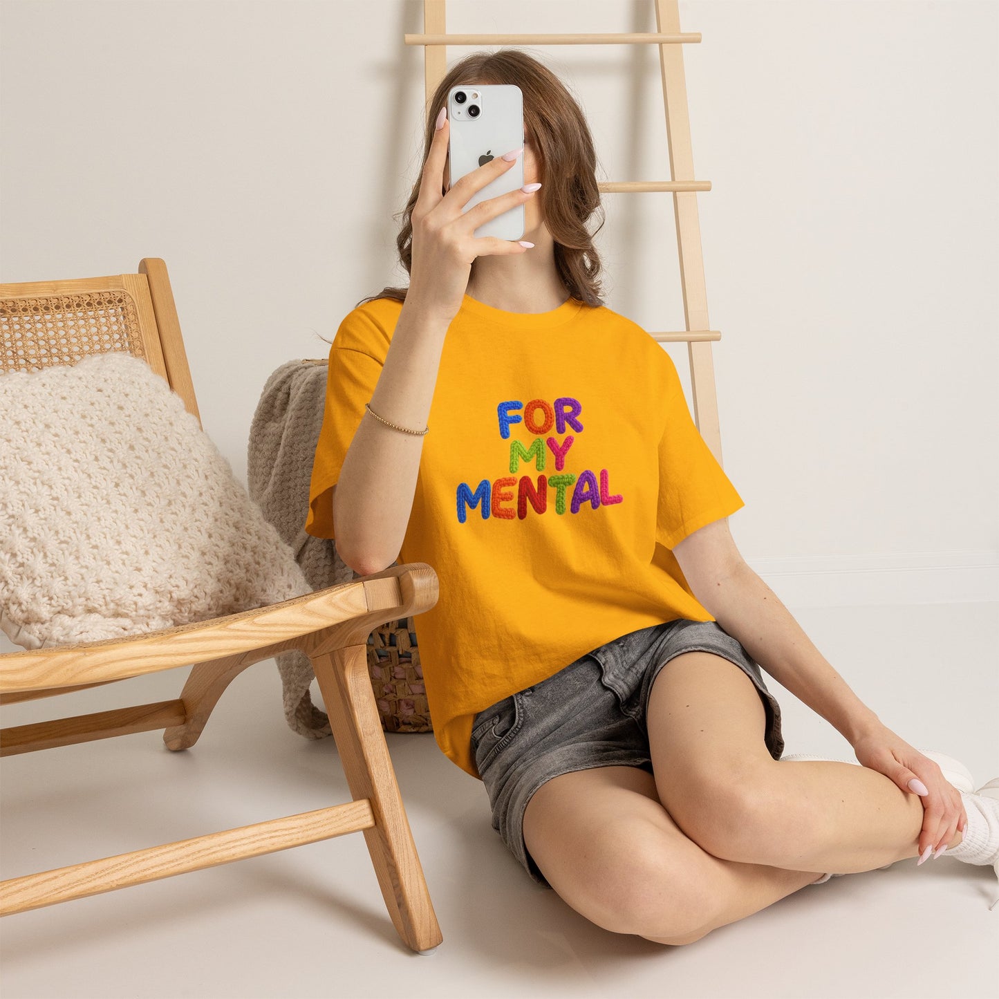 For My Mental Tee Mental Health Awareness Graphic T-Shirt
