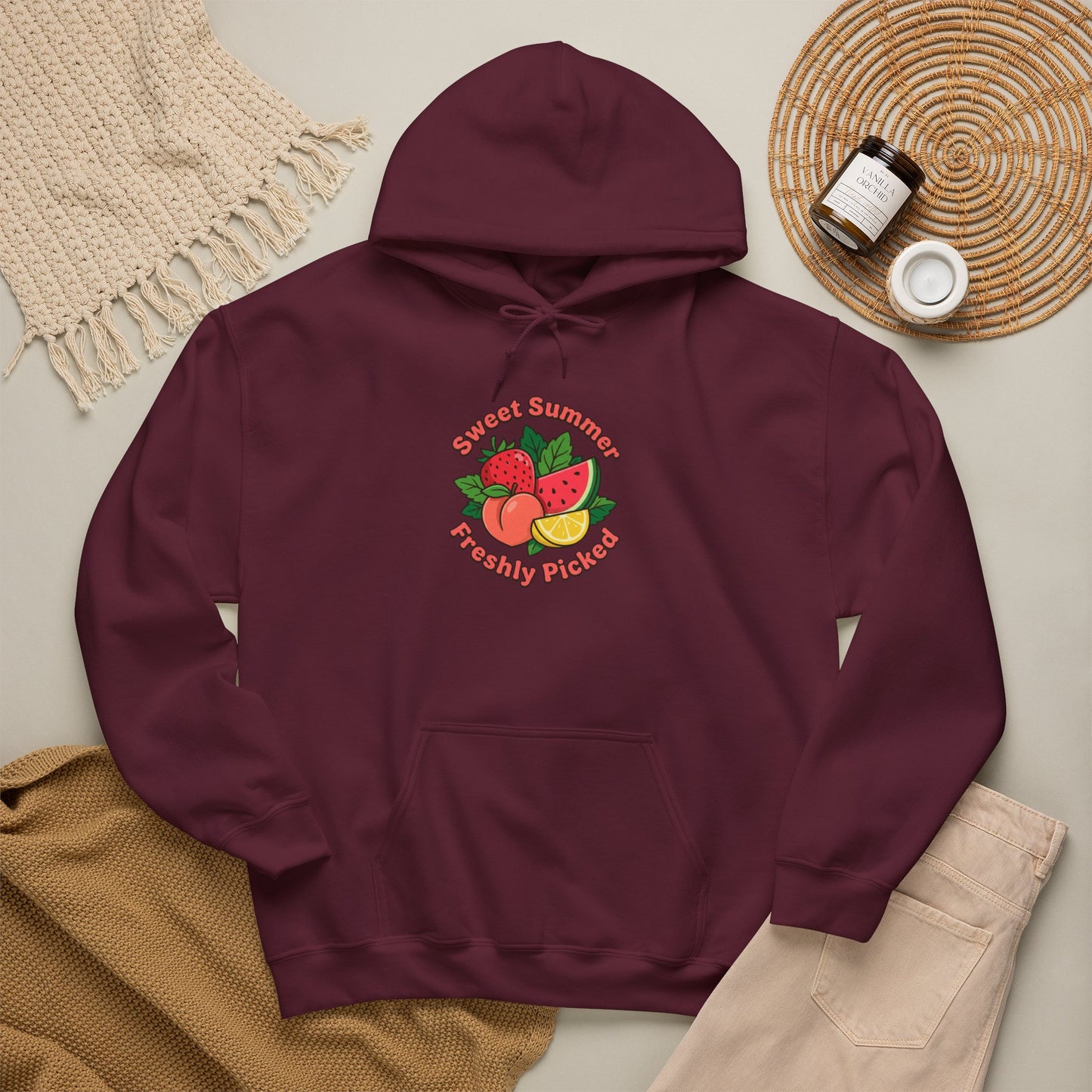 Sweet Summer Freshly Picked Heavy Blend™ Hooded Sweatshirt