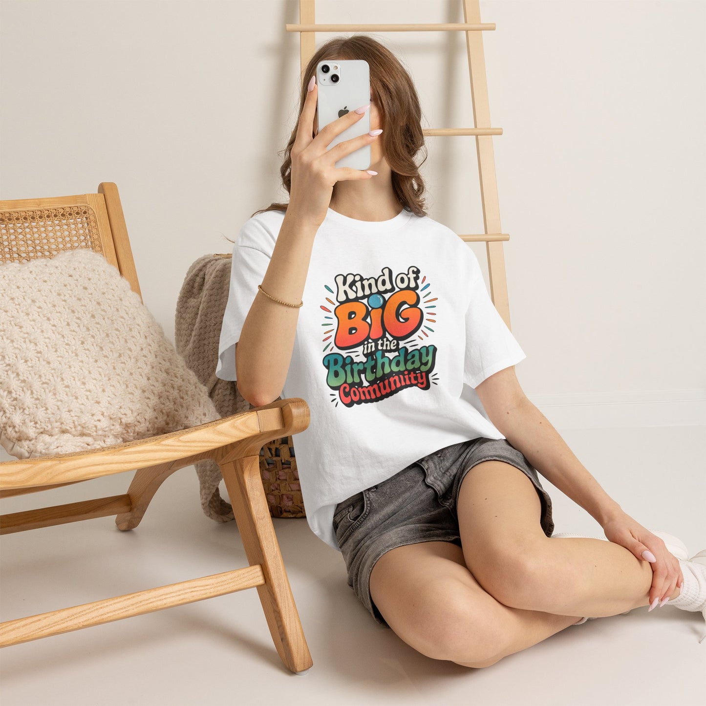 Birthday Community Tee Kind of Big in the Birthday Community Graphic T-Shirt